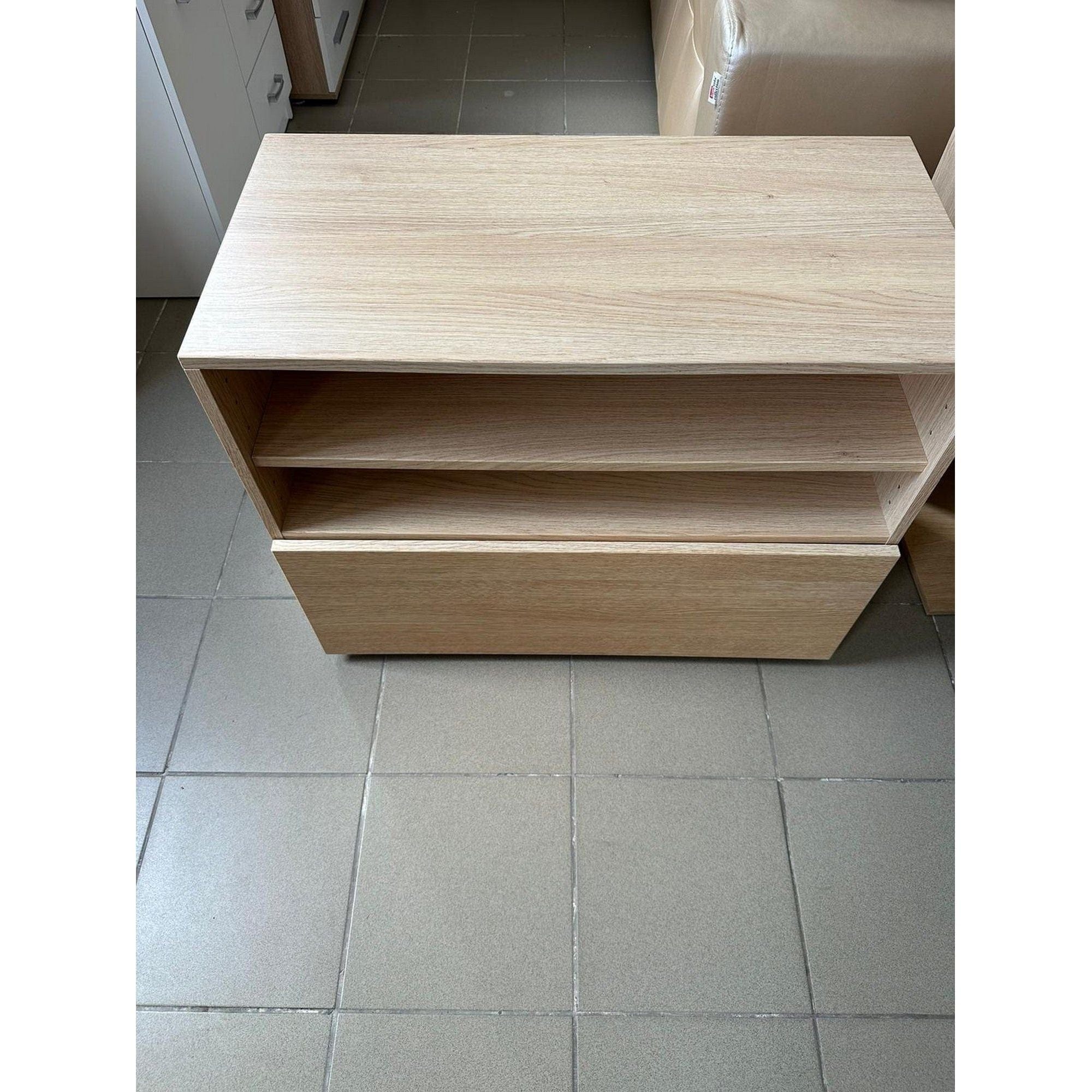PRODUS RESIGILAT - Comoda TV MODAI RTV1S-6, stejar, 80X62X42 CM