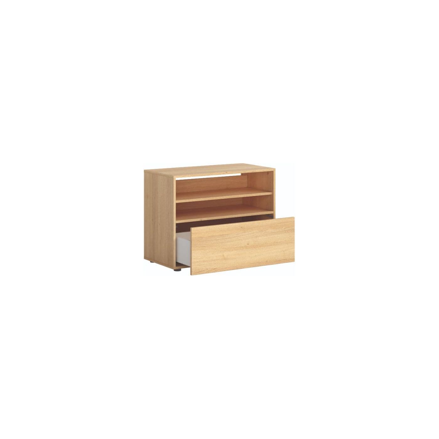 PRODUS RESIGILAT - Comoda TV MODAI RTV1S-6, stejar, 80X62X42 CM