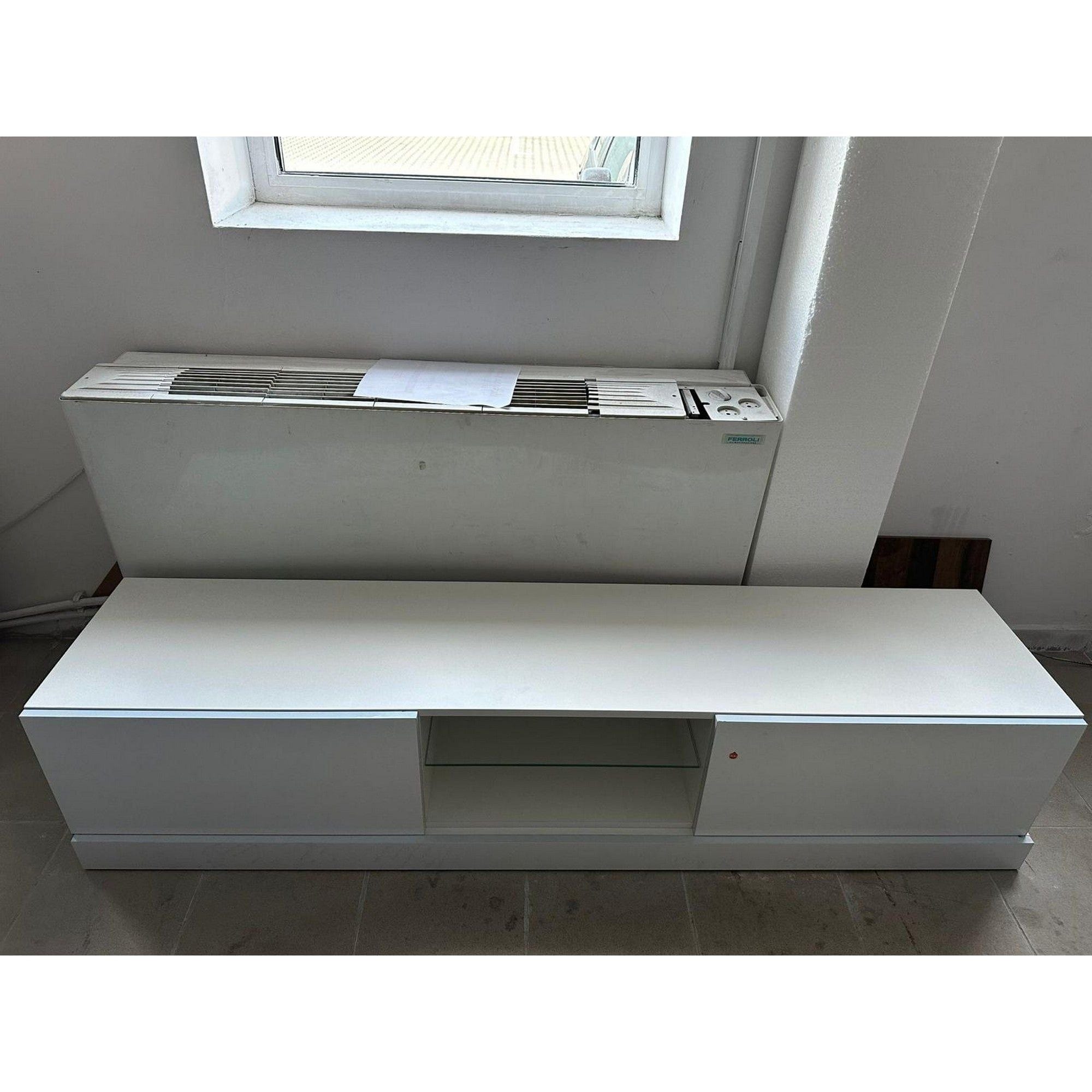 PRODUS RESIGILAT - Comoda TV VIGO NEW, alb, 180x42x30 cm