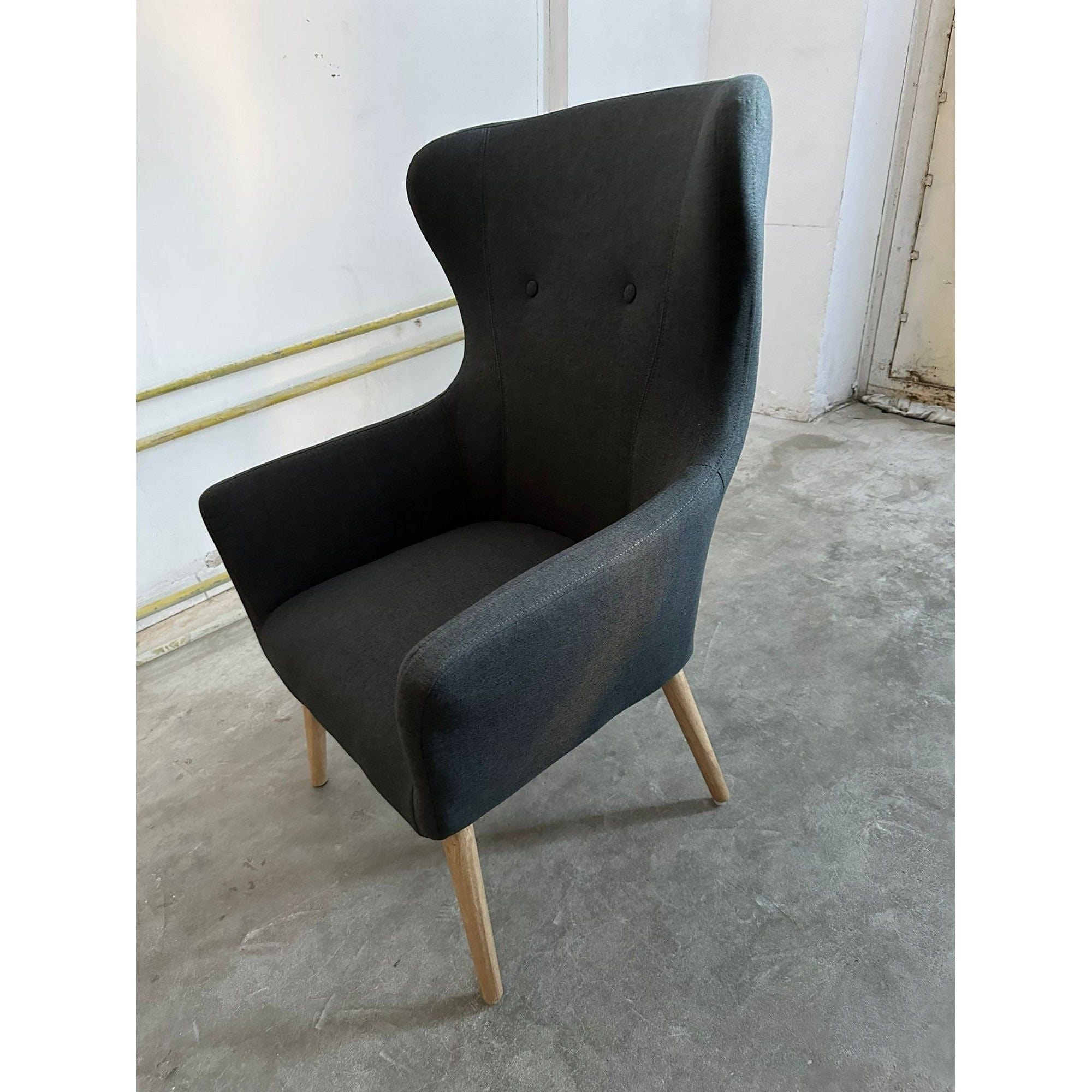 PRODUS RESIGILAT - Fotoliu Cotto, gri inchis, 73X76X99X43 CM