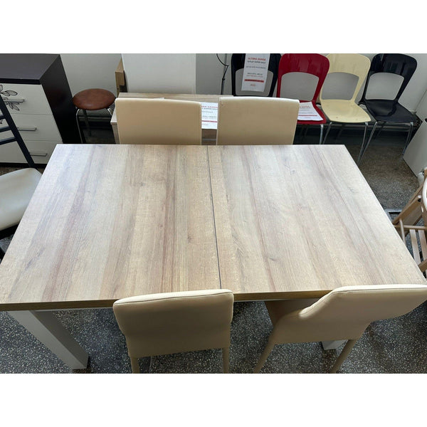 PRODUS RESIGILAT - Masa extensibila stejar riviera Tiago 2, 140/220X80X76 CM