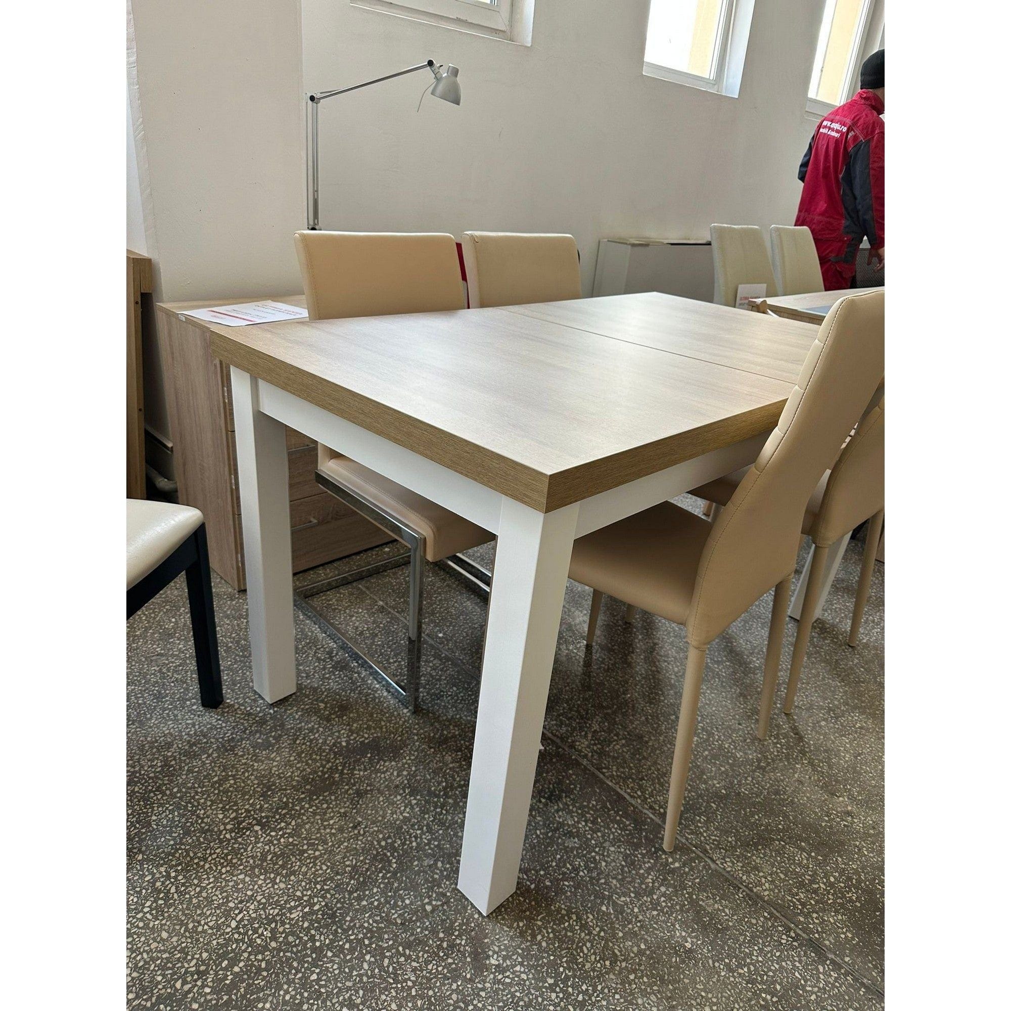 PRODUS RESIGILAT - Masa extensibila stejar riviera Tiago 2, 140/220X80X76 CM