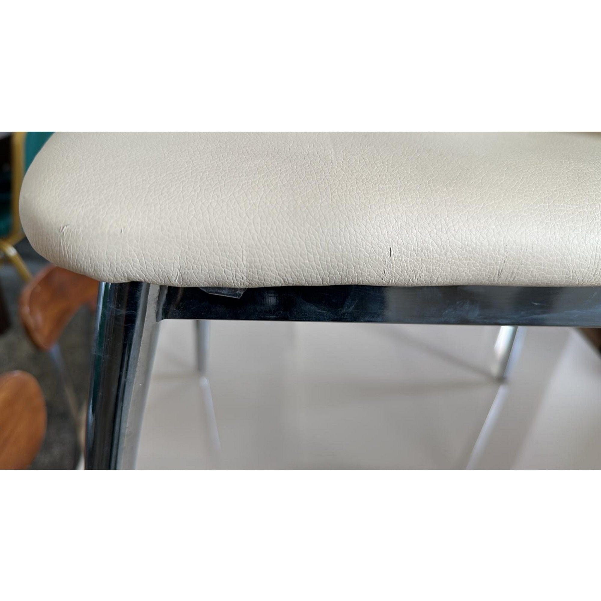PRODUS RESIGILAT - Scaun B20, bej/crom, piele ecologica/otel