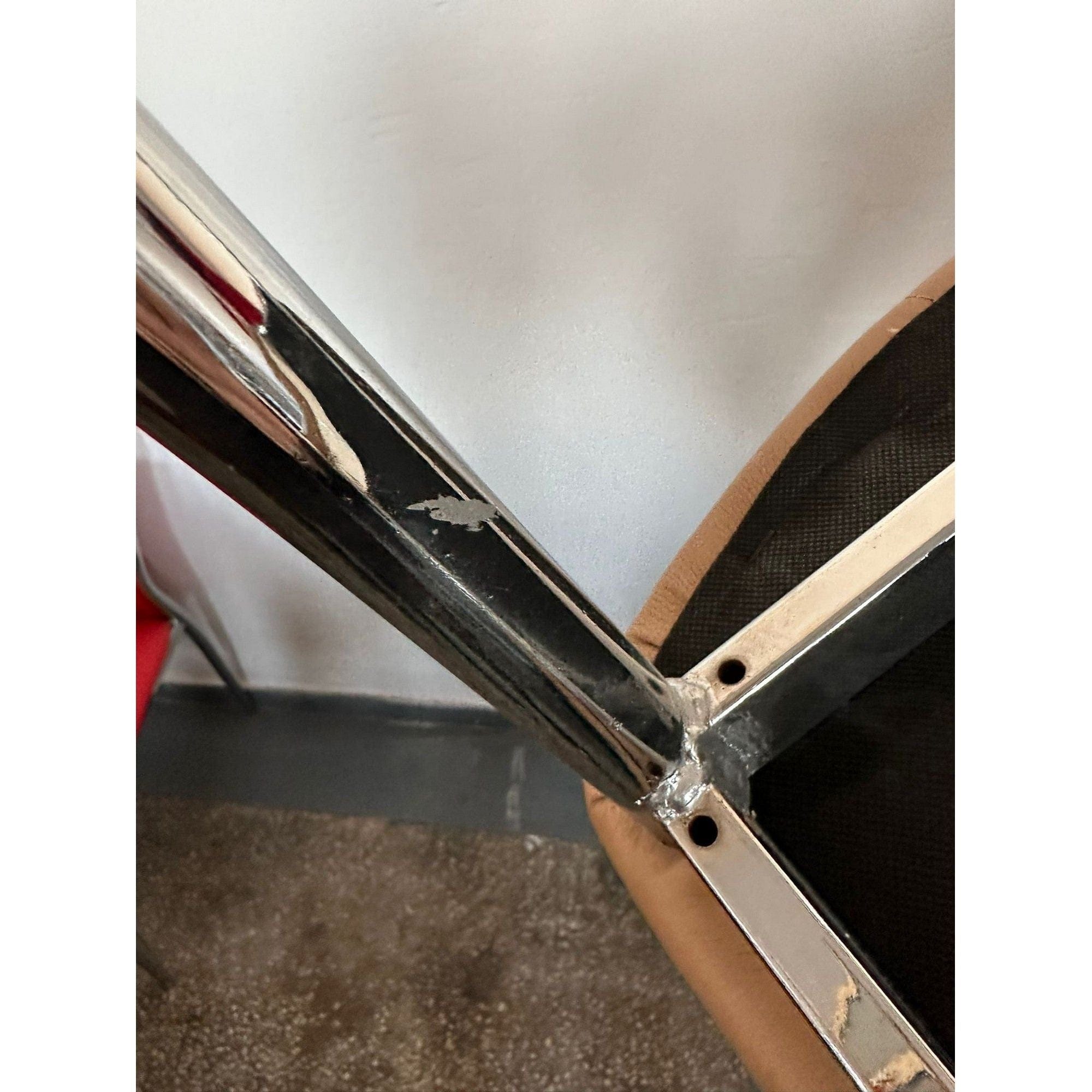 PRODUS RESIGILAT - Scaun B30, maro/crom, piele ecologica/otel
