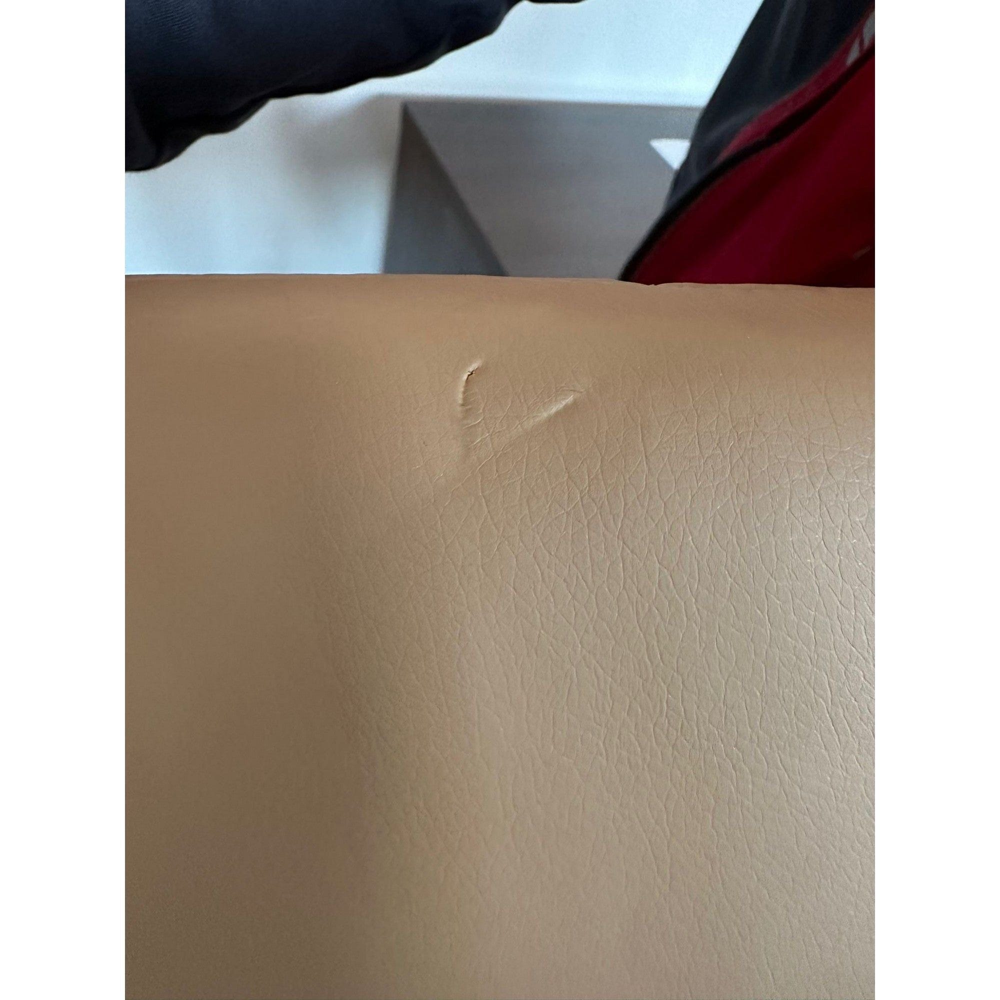 PRODUS RESIGILAT - Scaun B30, maro/crom, piele ecologica/otel