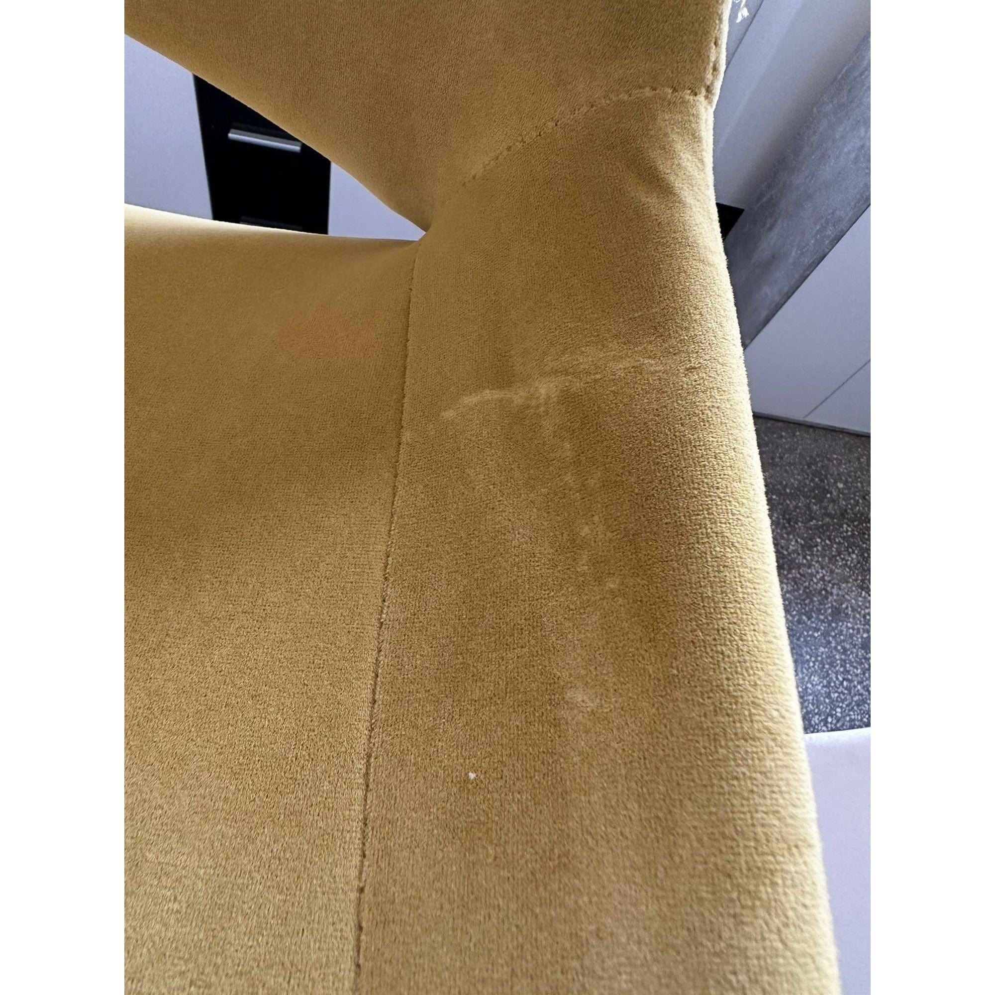 PRODUS RESIGILAT - Scaun de birou SCORPIO galben, 49/53x75/82x44/51 cm