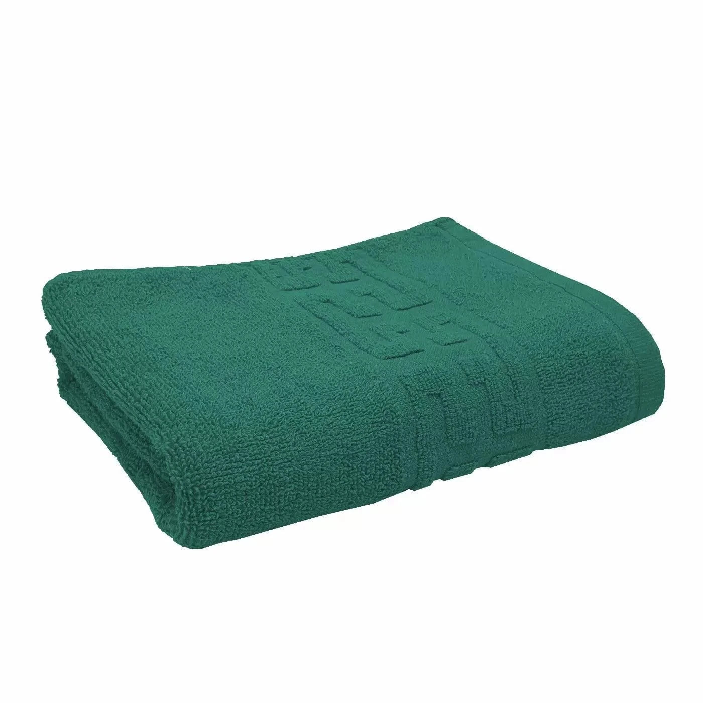 Prosop baie GREEK BORDER, verde, bumbac, 70x140 cm