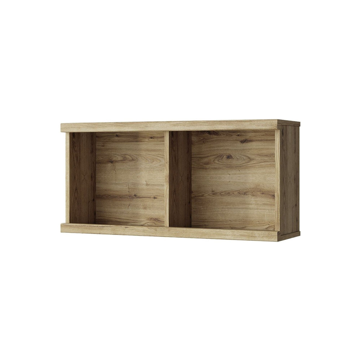 Raft DOORSET 80, stejar navarra, PAL laminat, 80x38x25 cm