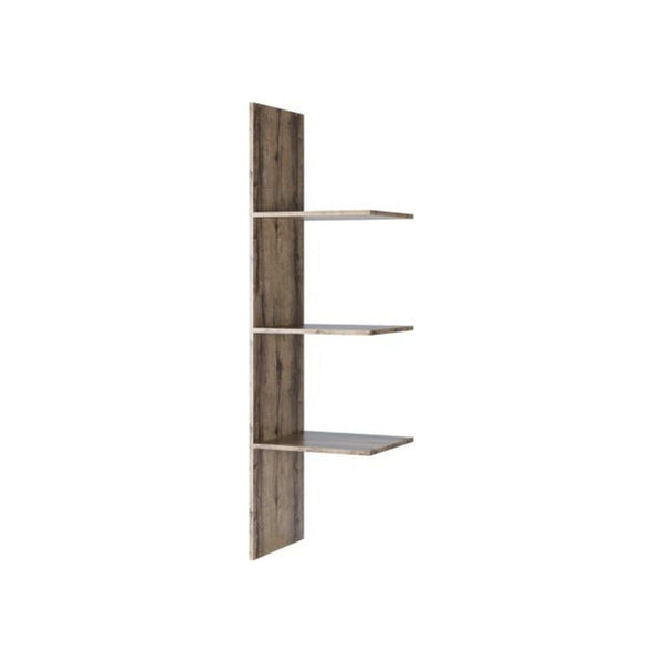 Raft Jagger, stejar inchis, PAL laminat, 47x40x162 cm