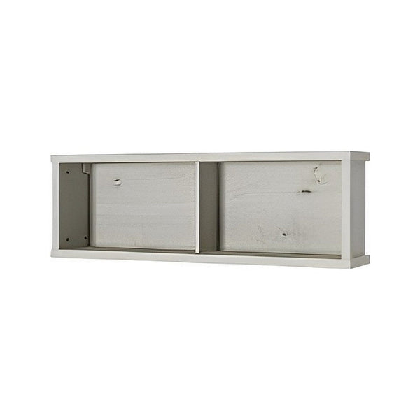Raft NONELL, alb, PAL laminat, 120x24x40 cm