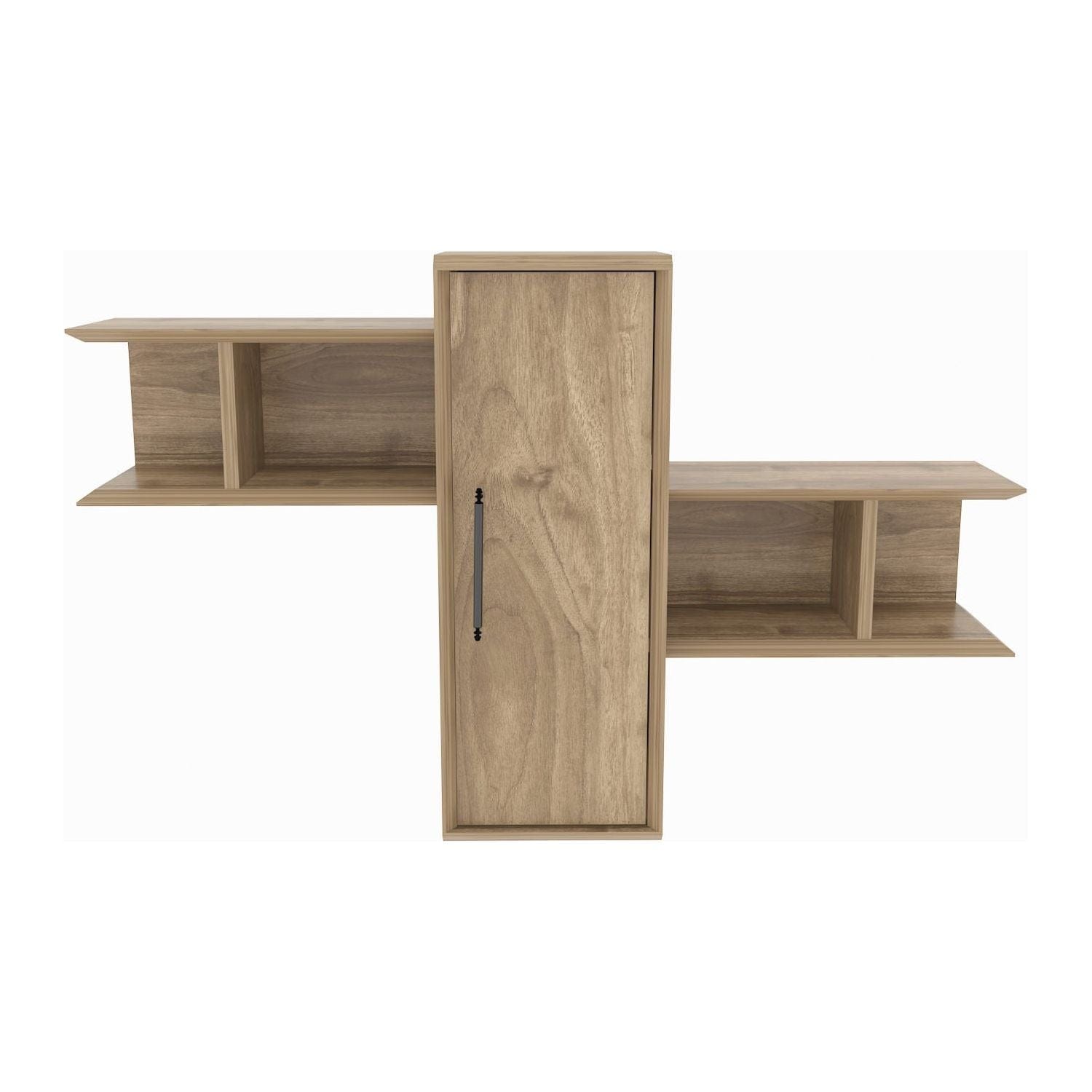 Raft OLIDA, nuc, PAL melaminat, 119x35x52 cm