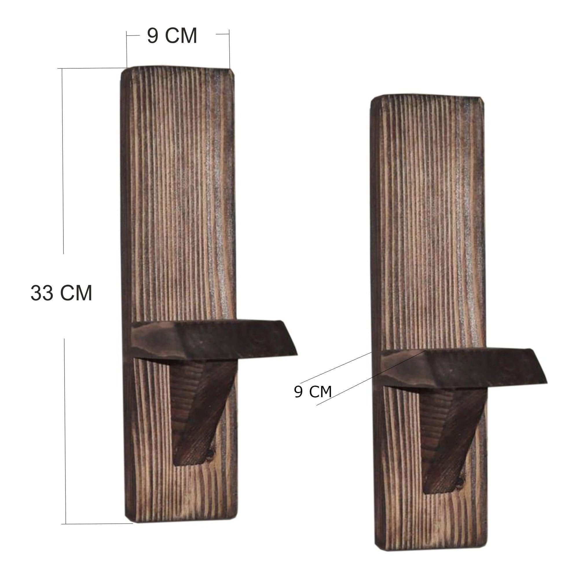 Raft RAF248, nuc, lemn, 33x9x9 cm