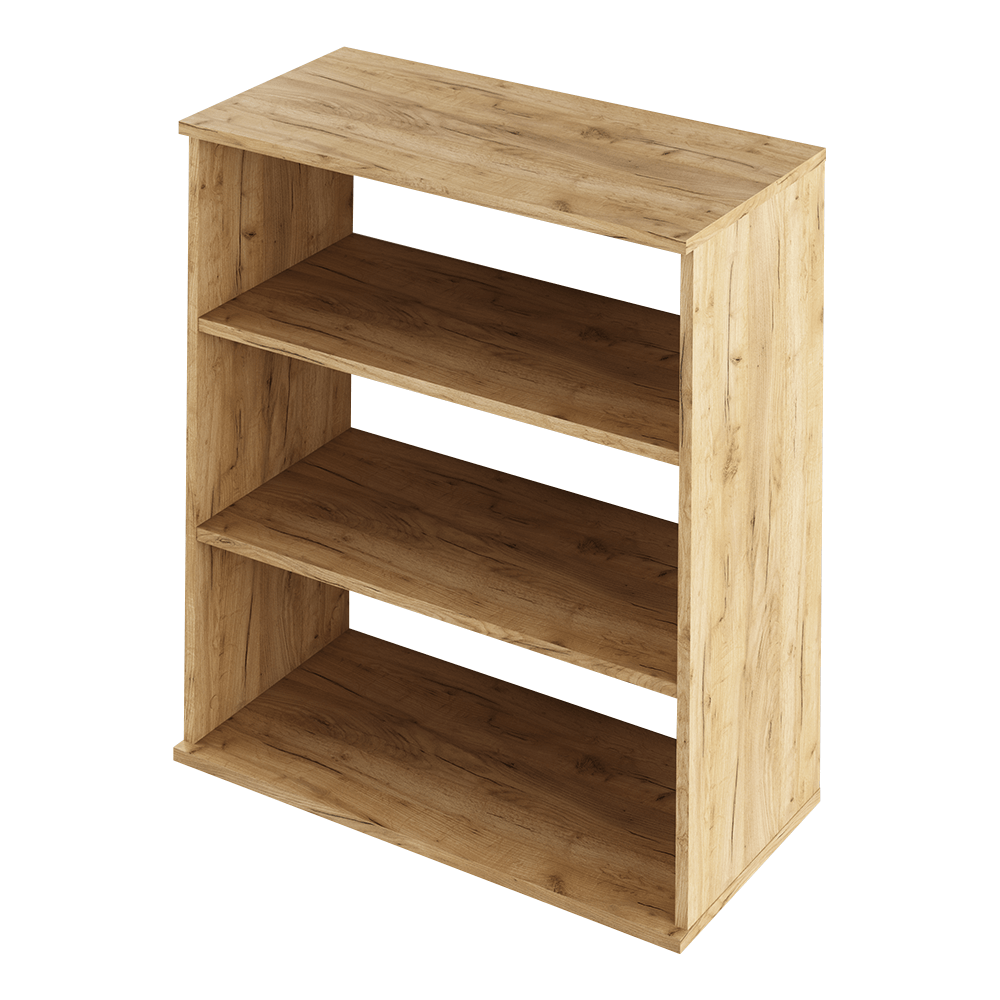 Raft RESITA TYP 4, stejar artisan, DTD laminat, 71x35x80 cm