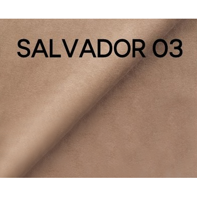 Canapea extensibila Karisa, stofa de lux maro - Salvador 3, 246x111x93 cm