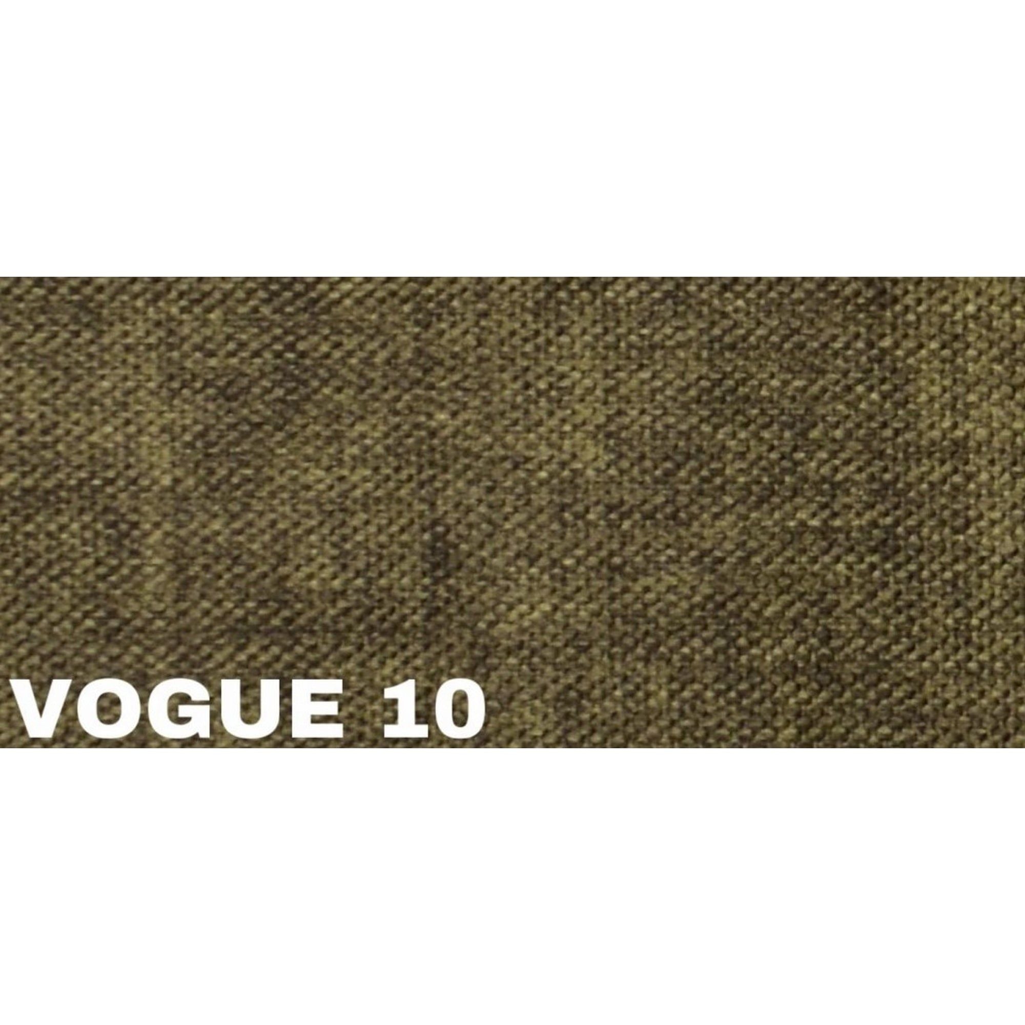 Coltar SELEDO MINI, sezlong stanga, stofa catifelata verde inchis - Vogue 10, cu reglaj electric, 284x193x88 cm
