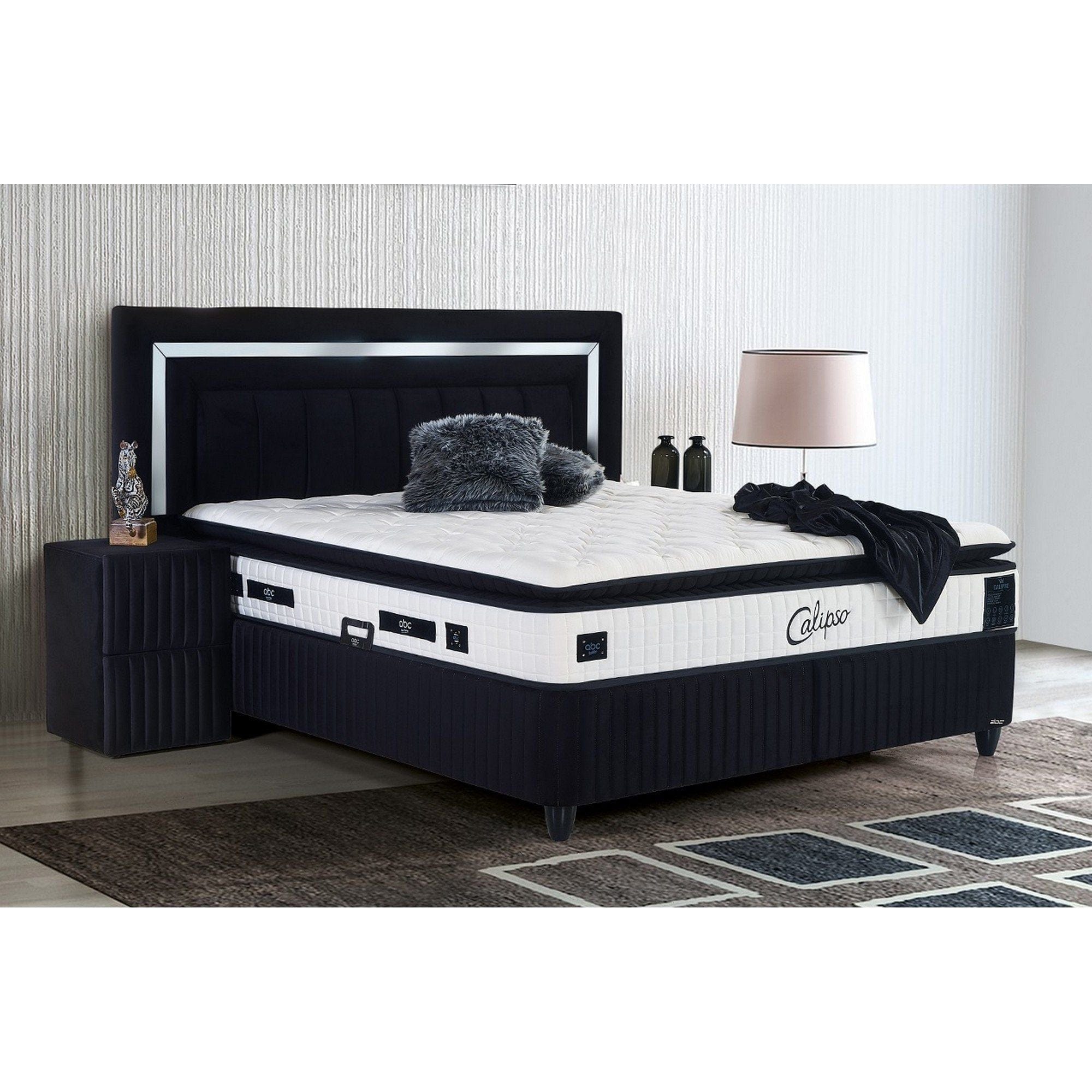 Saltea CALIPSO, alb/negru, 160x200 cm