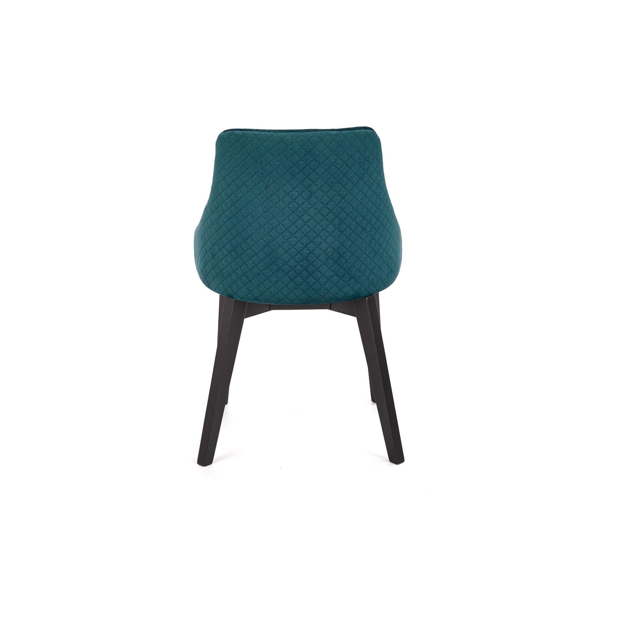 Scaun tapitat TOLEDO 3, verde, 57x56x86 cm
