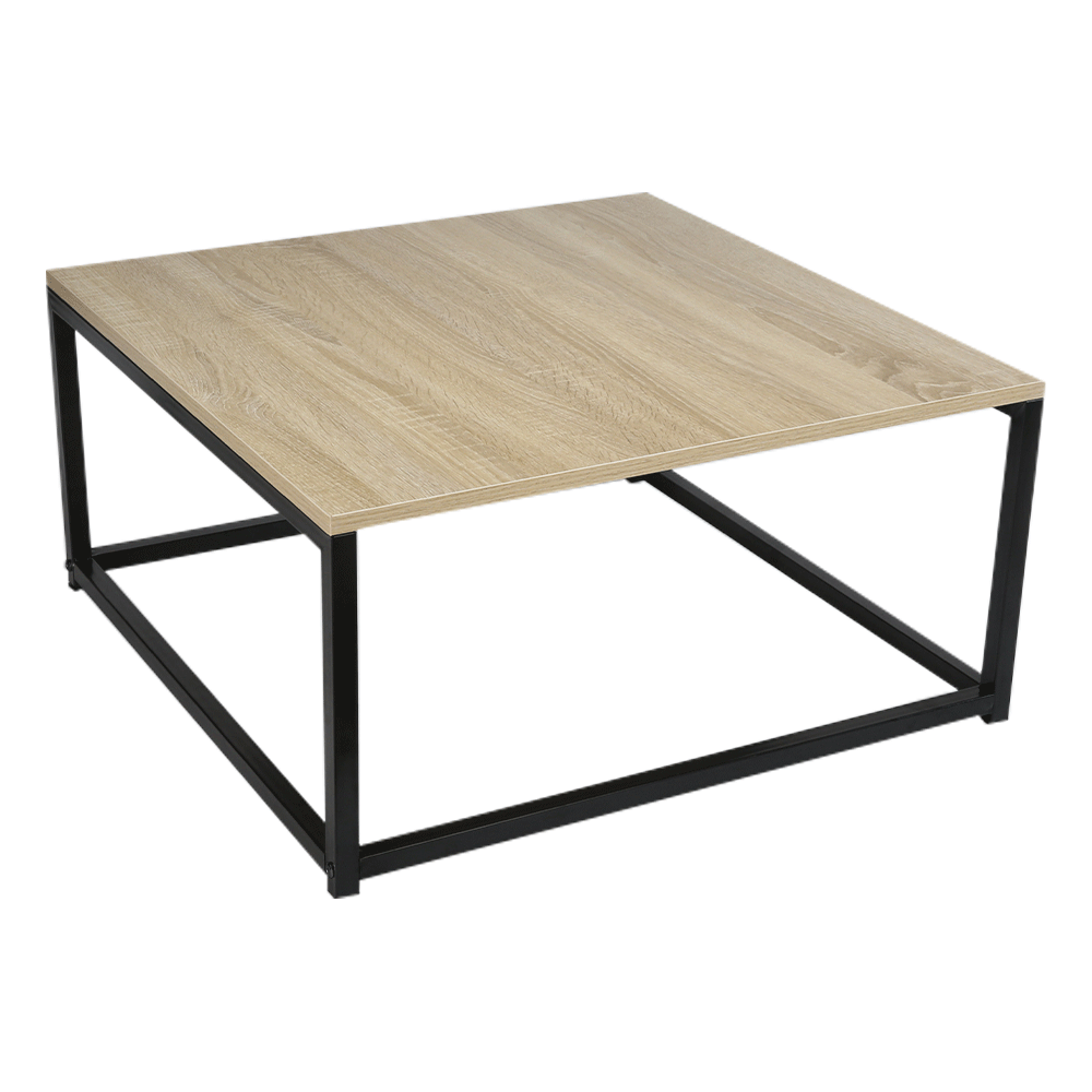 Set 2 masute cafea KASTLER NEW TIPUL 1, stejar sonoma/negru