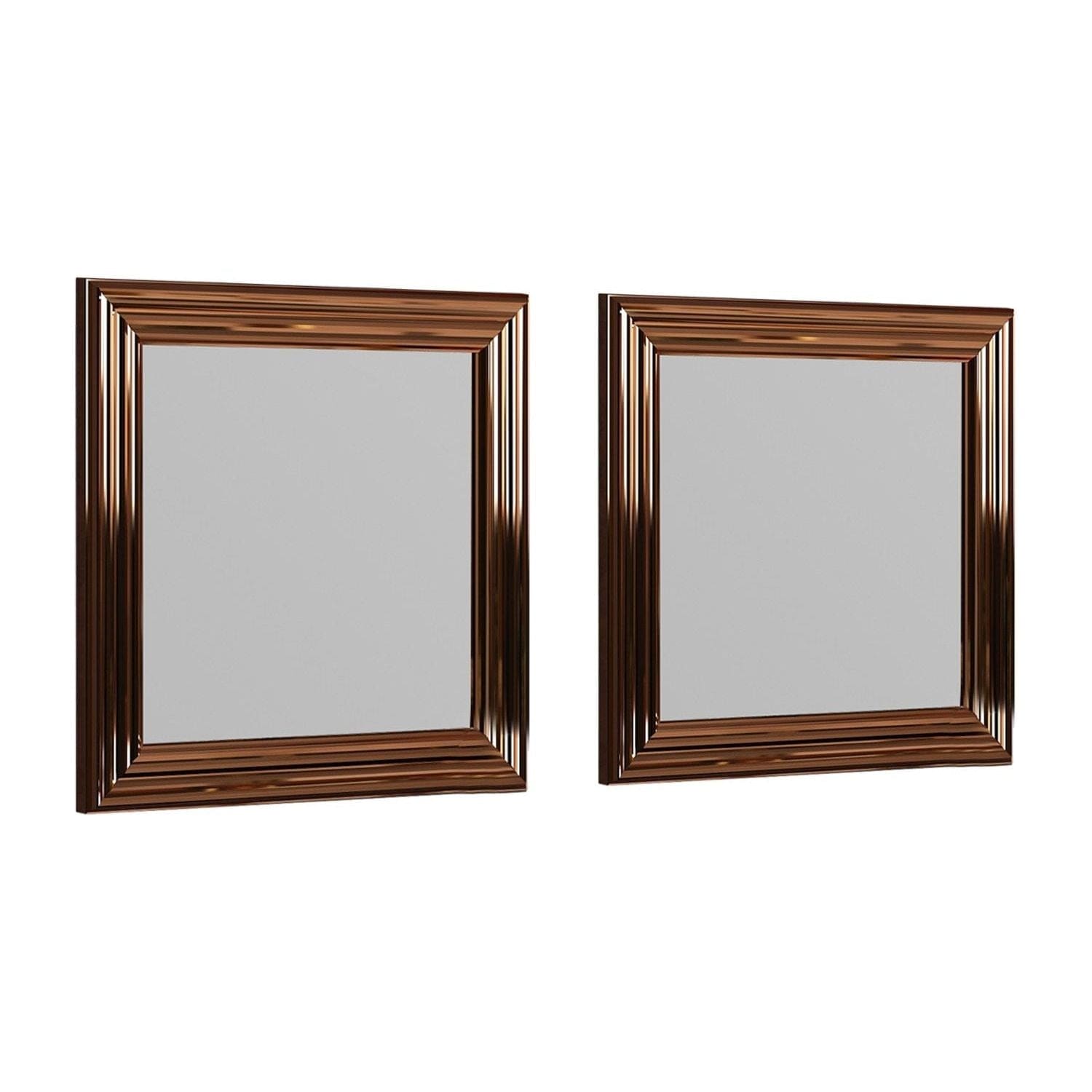 Set 2 oglinzi BALE, 40x3x30 cm