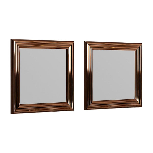Set 2 oglinzi BALE, 40x3x30 cm