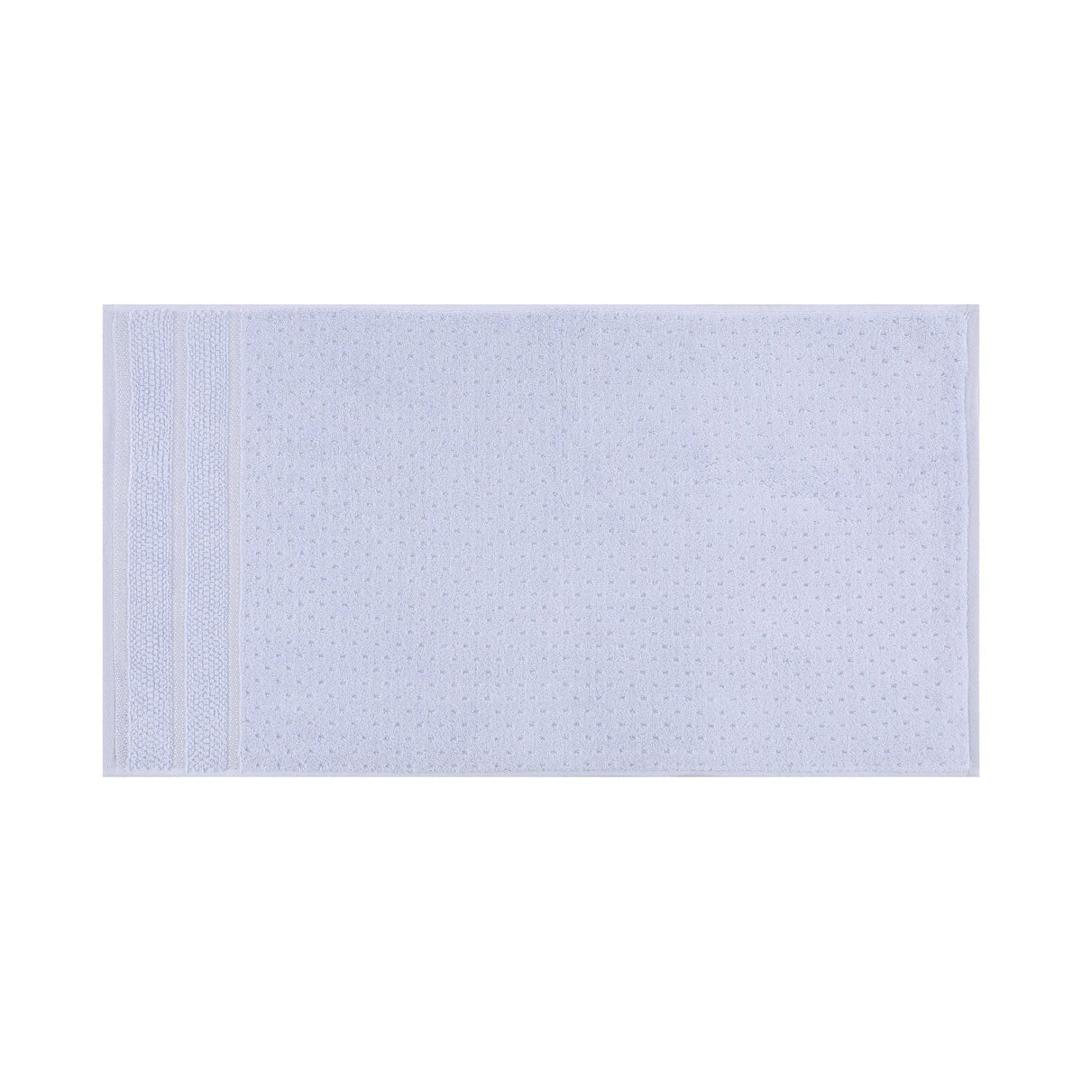 Set 2 prosoape baie ARELLA, albastru deschis, bumbac, 50x90 cm