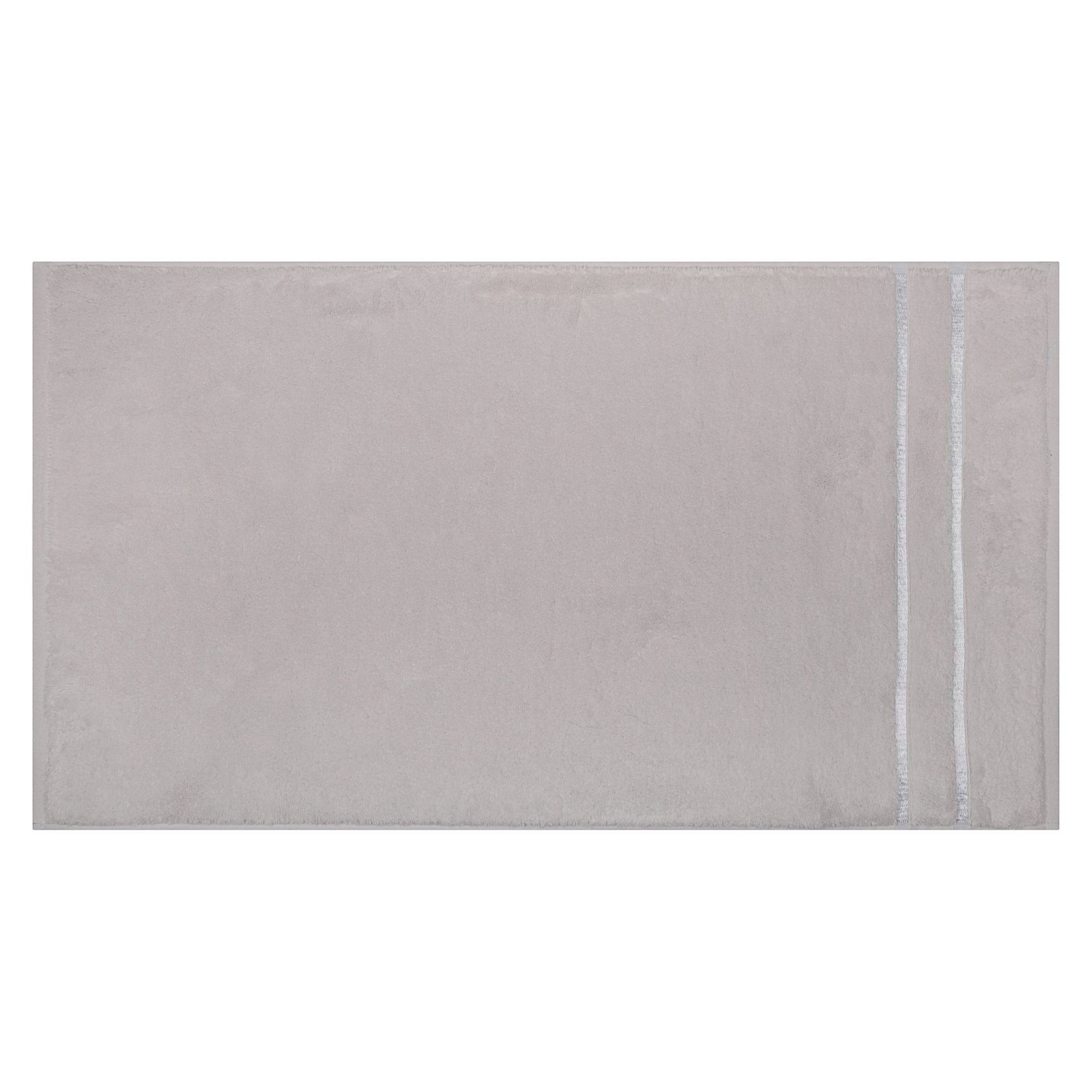 Set 2 prosoape baie DOLCE, gri, bumbac, 50x90 cm