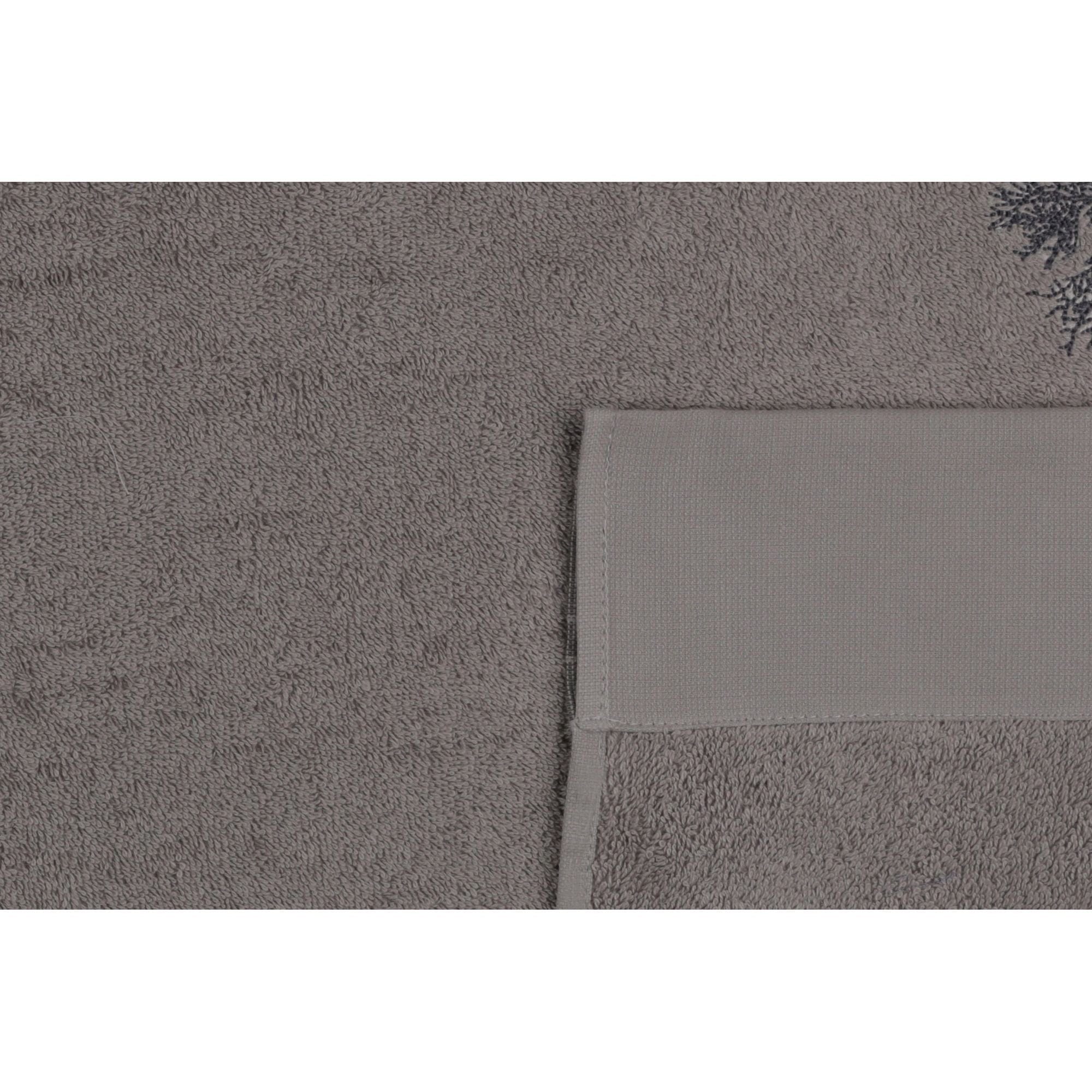 Set 2 prosoape baie INFINITY, maro, bumbac, 50x90 cm