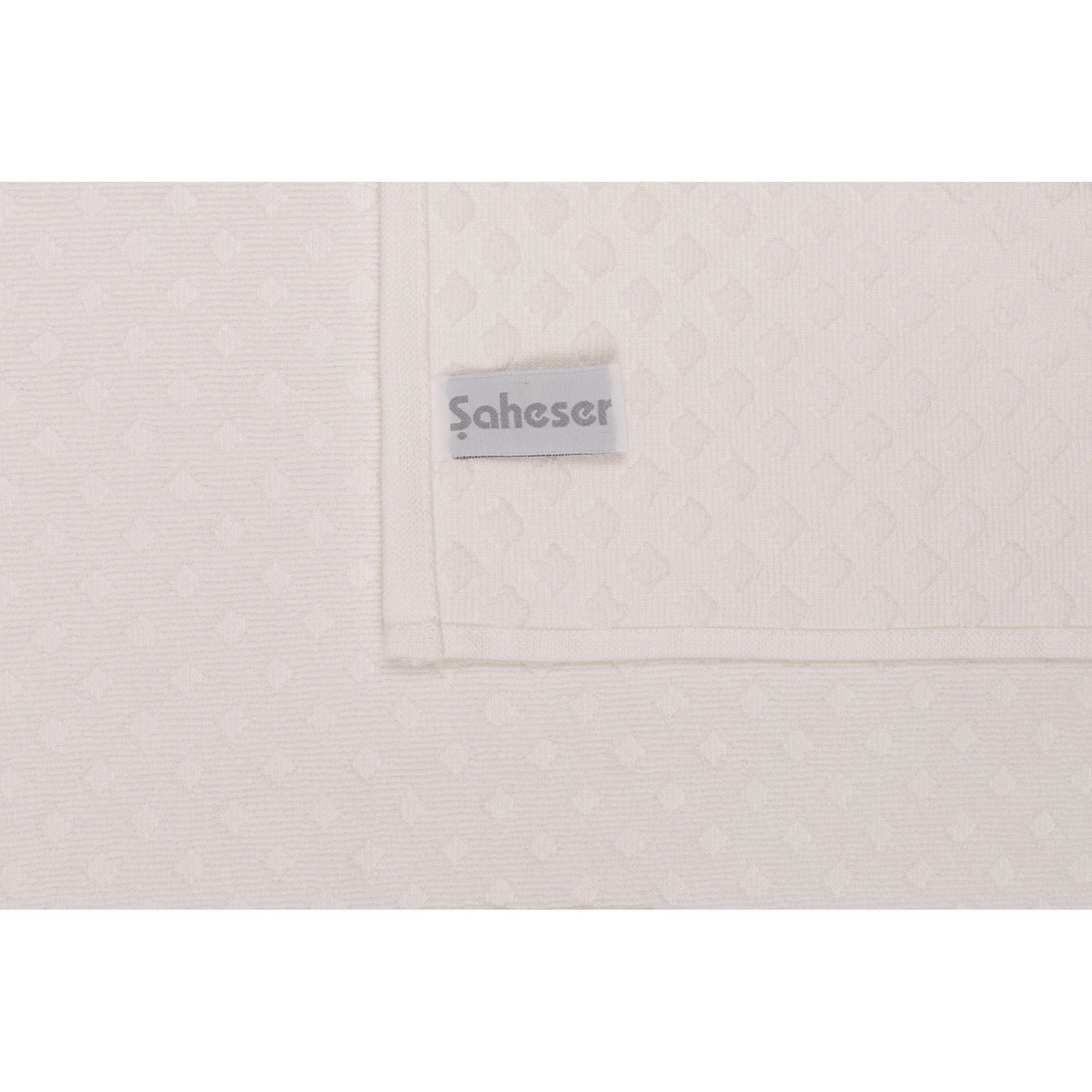 Set 2 prosoape baie MARCELLO, albastru/alb, bumbac, 50x90 cm