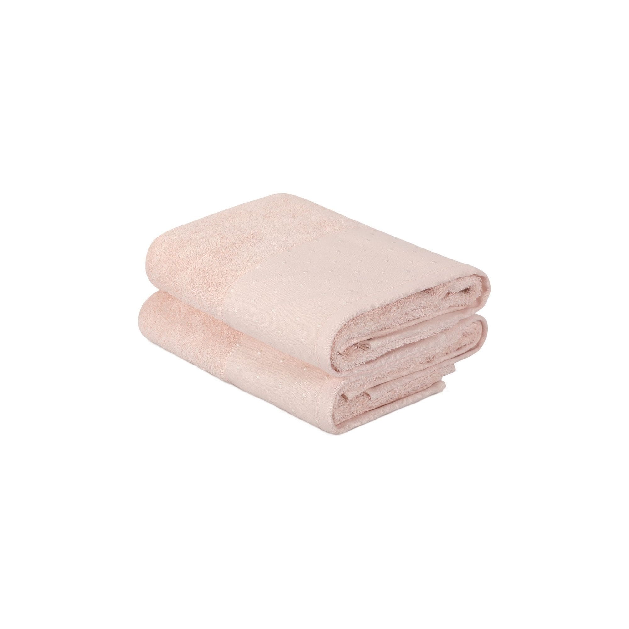 Set 2 prosoape baie PITIRICIK, crem, bumbac, 50x90 cm
