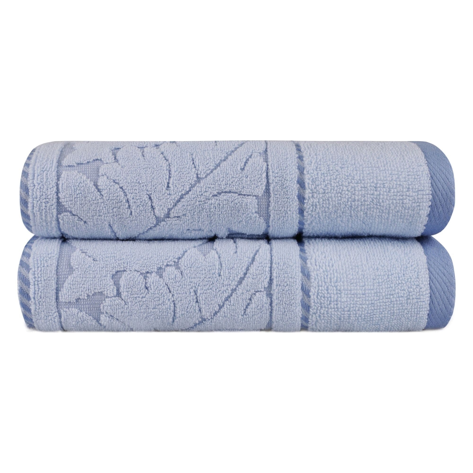 Set 2 prosoape baie SULTAN, albastru, bumbac, 50x90 cm