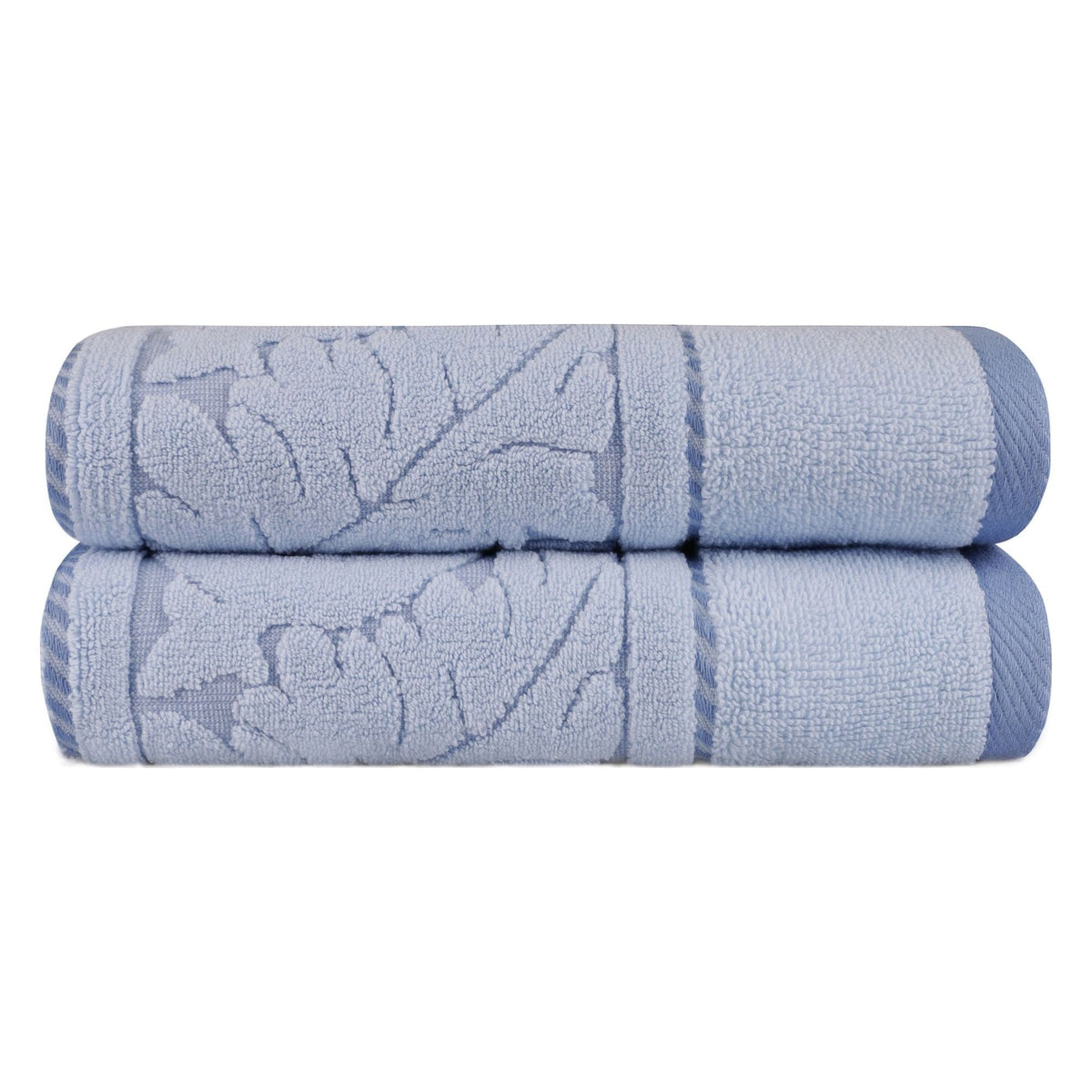 Set 2 prosoape baie SULTAN, albastru, bumbac, 50x90 cm