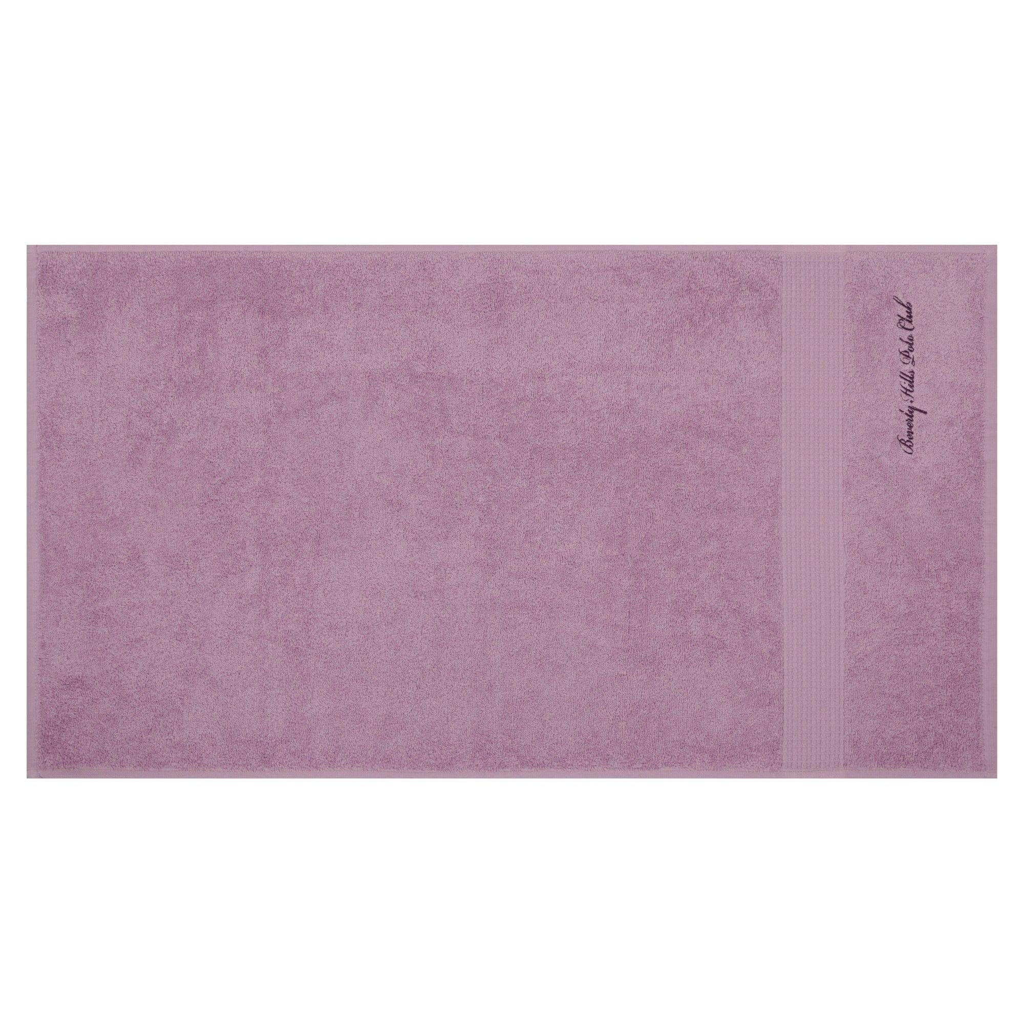 Set 3 prosoape baie 404, mov, bumbac, 50x90 cm