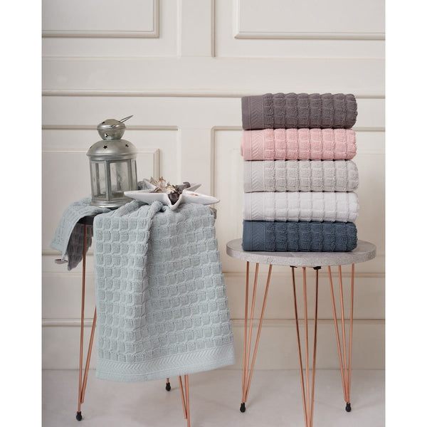 Set 6 prosoape baie VILLA, multicolor, bumbac, 50x90 cm