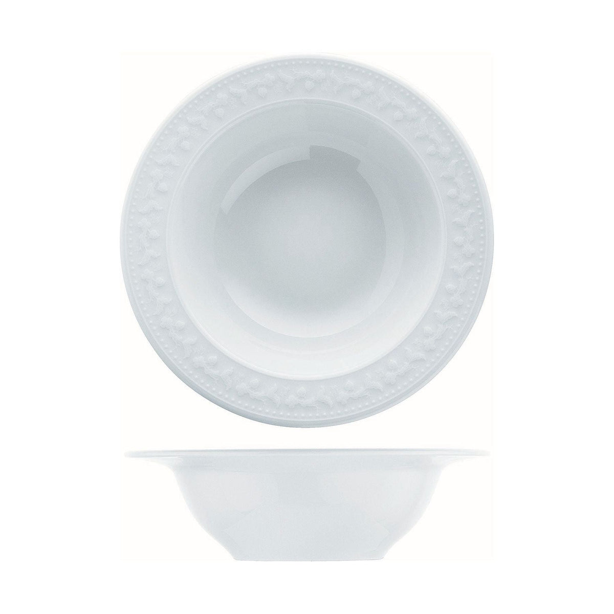 Set de cina SV24Y200, 24 piese, alb, portelan