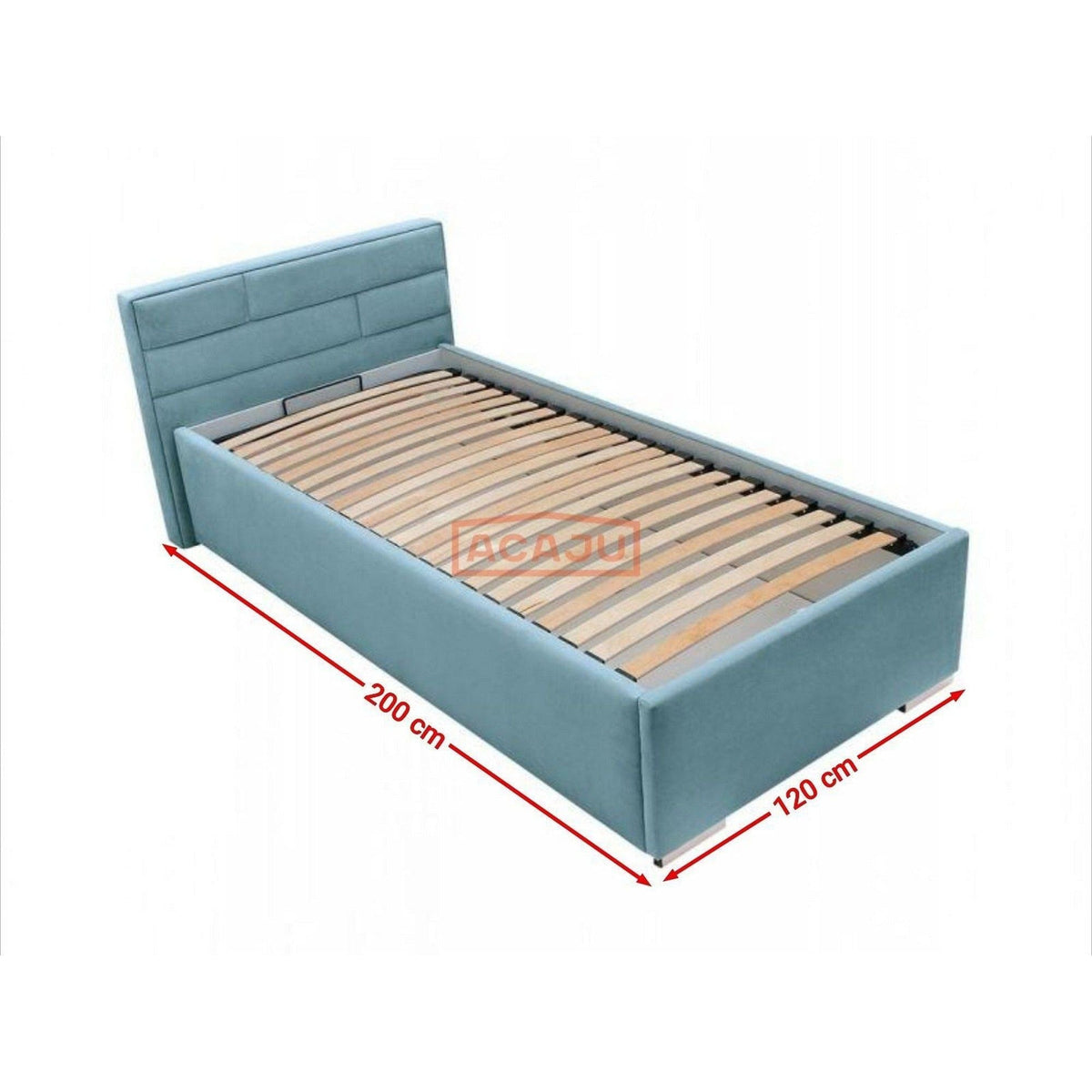 Somiera rabatabila LMBK II 120, lemn/metal, 120x200 cm