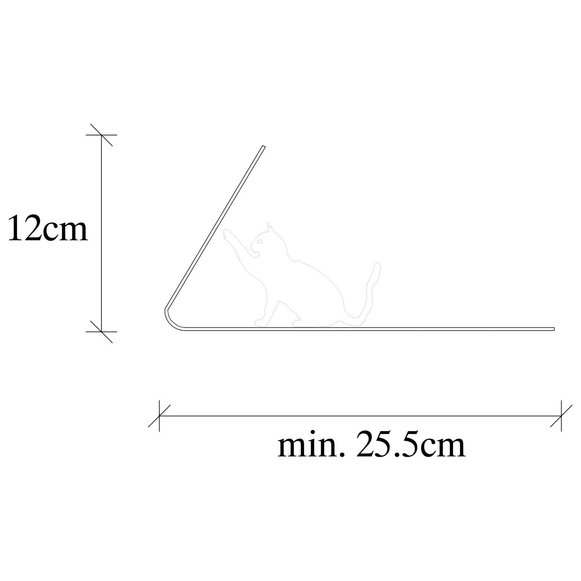 Suport carti JITAP-20, negru, metal 26x13x12 cm