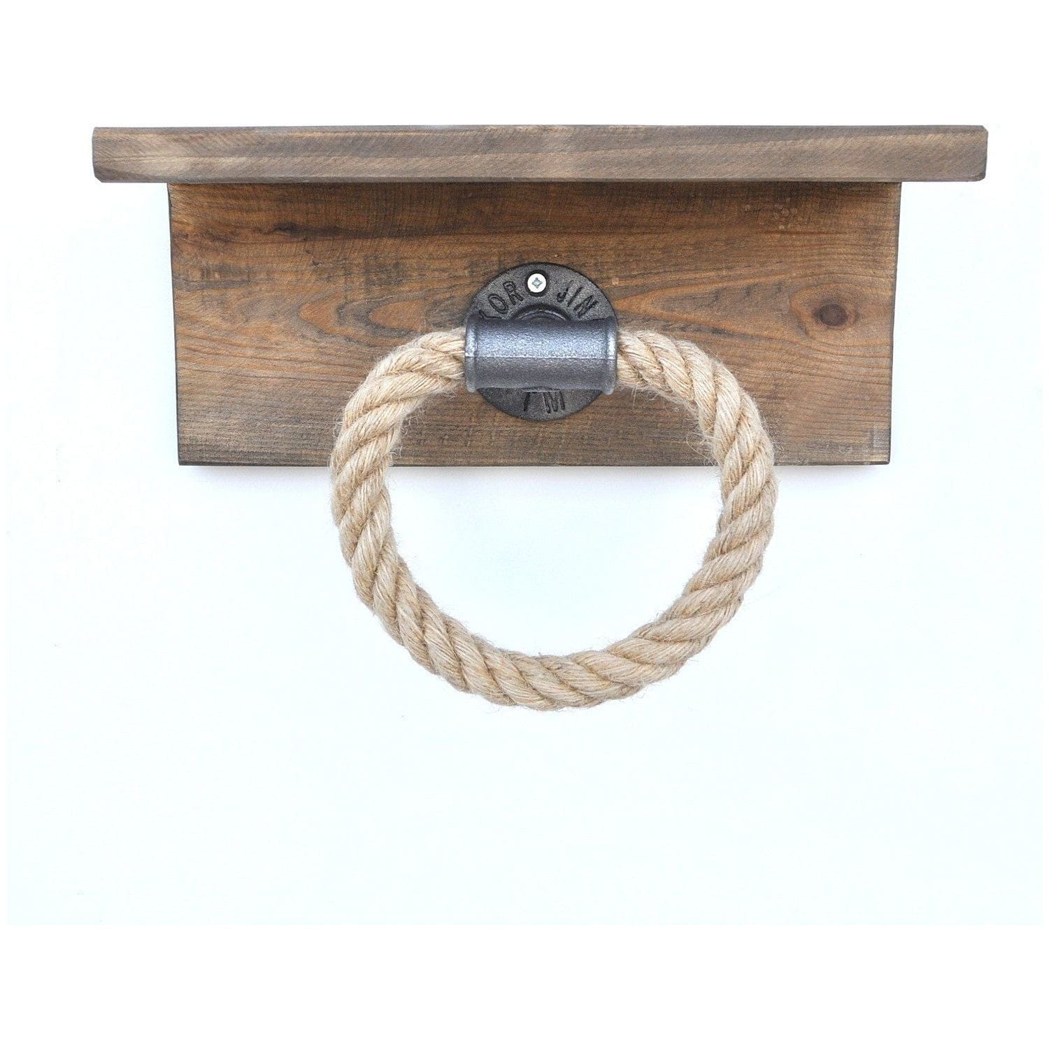 Suport hartie igienica BORURAF136, maro, lemn de molid/franghie, 30x14x12 cm