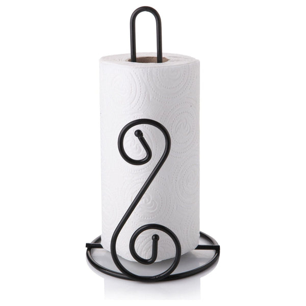 Suport servetele BLS-1504-62, negru, metal, 16x29 cm
