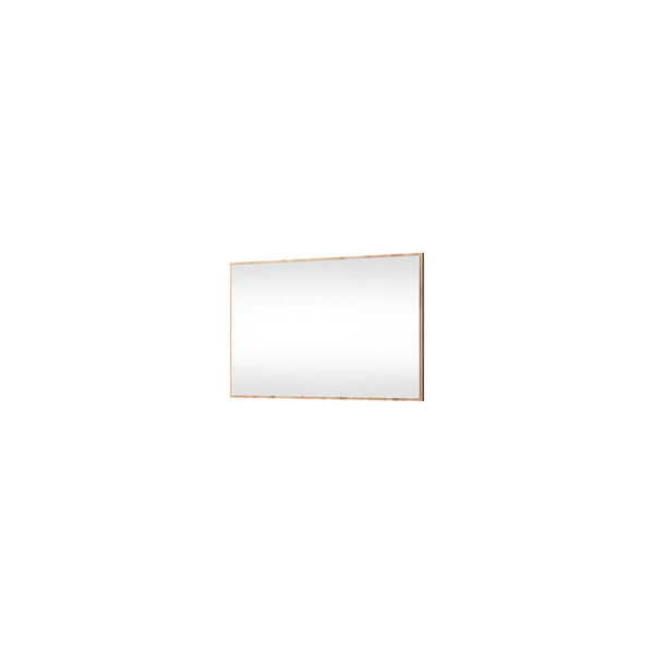 Oglinda MORTIZ, stejar wotan, sticla/PAL, 80x2x53 cm