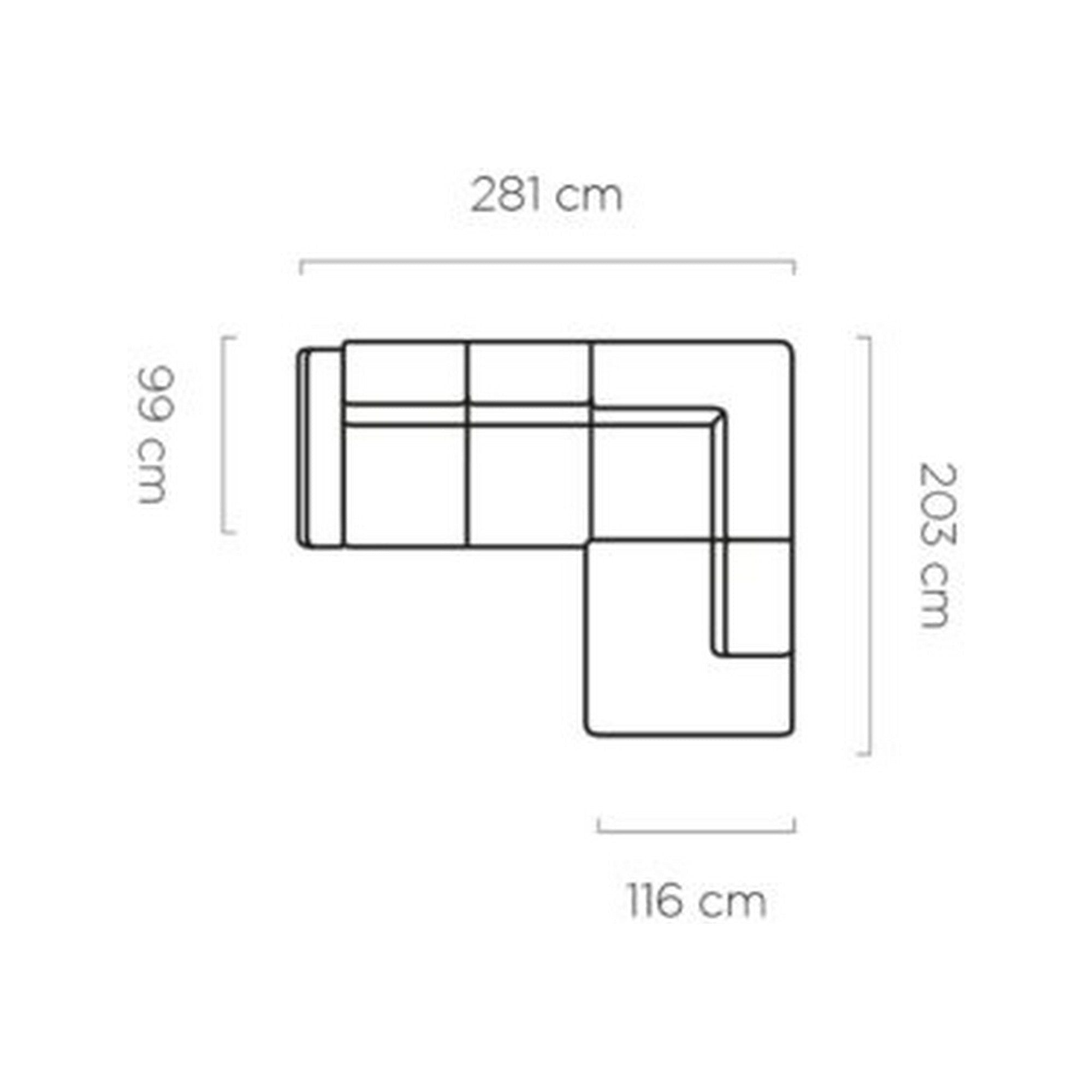 Coltar extensibil ATLANTA, personalizabil materiale gama Oferta Avantaj, cu lada depozitare si tetiere reglabile, 281x203x98 cm