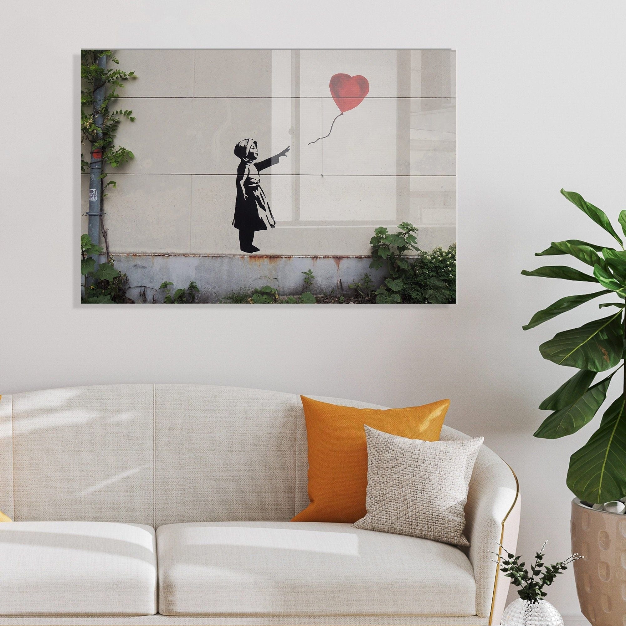 Tablou 1904, multicolor, sticla, 70x100 cm