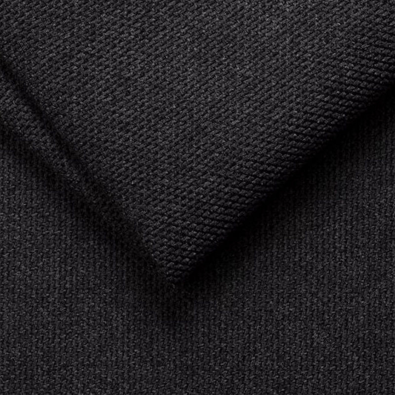 Coltar LIQUID, sezlong stanga, stofa neagra - Austin 21, 278x94/182x86 cm, coltar fix