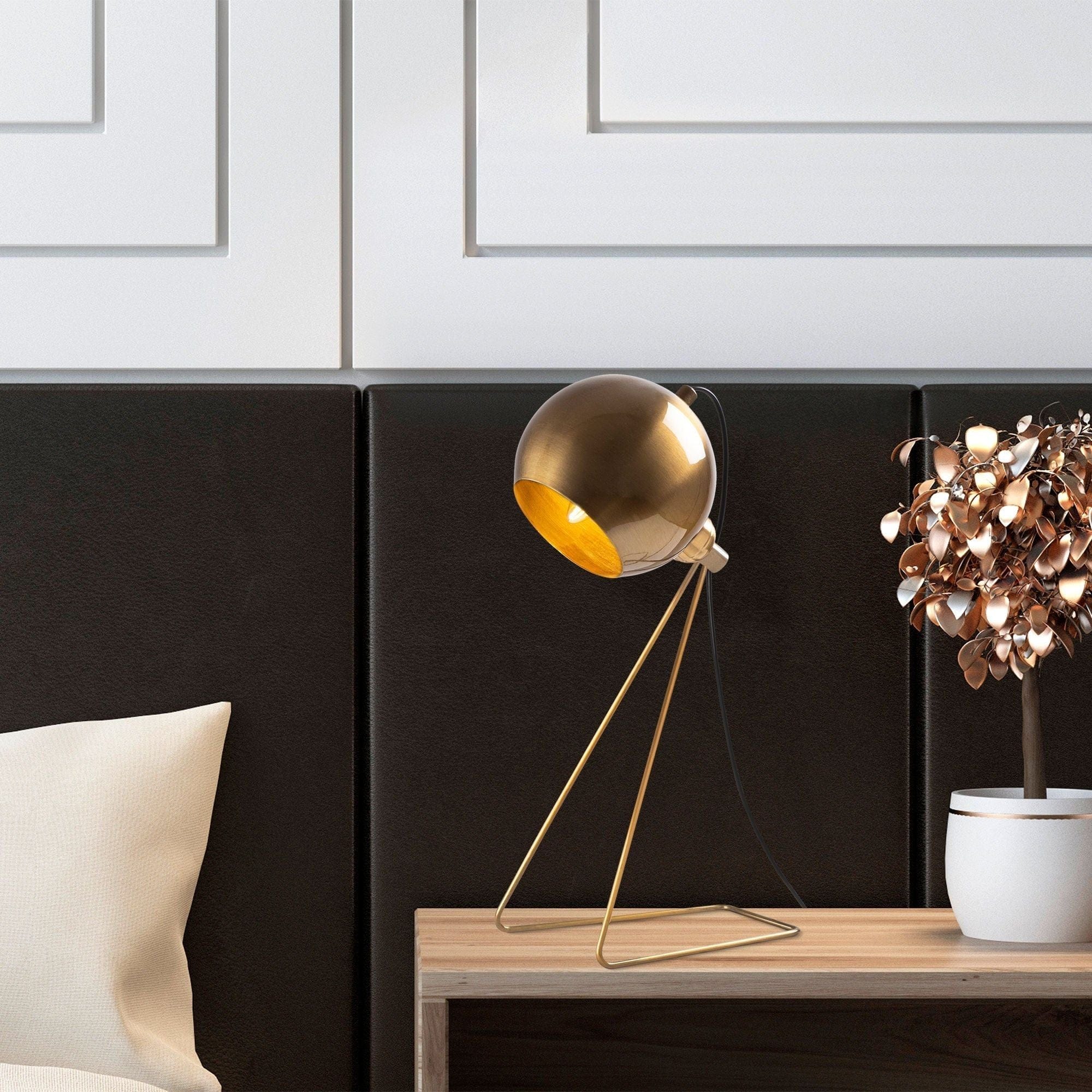 Veioza 11495, bronz, metal, 25x15x45 cm