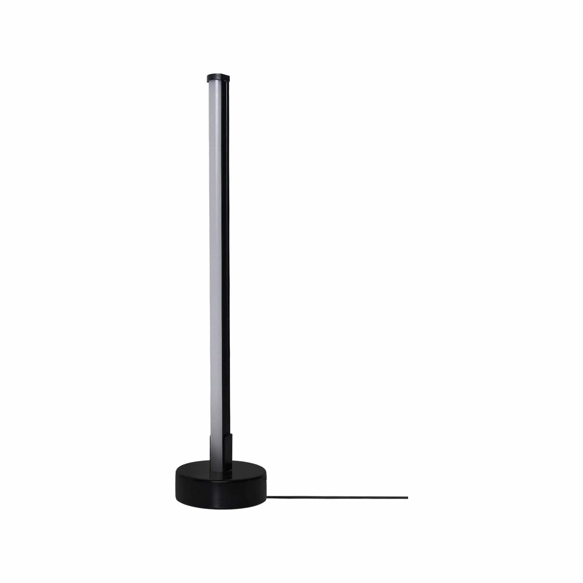 Veioza 395NGR1107, negru, metal, 10x45 cm