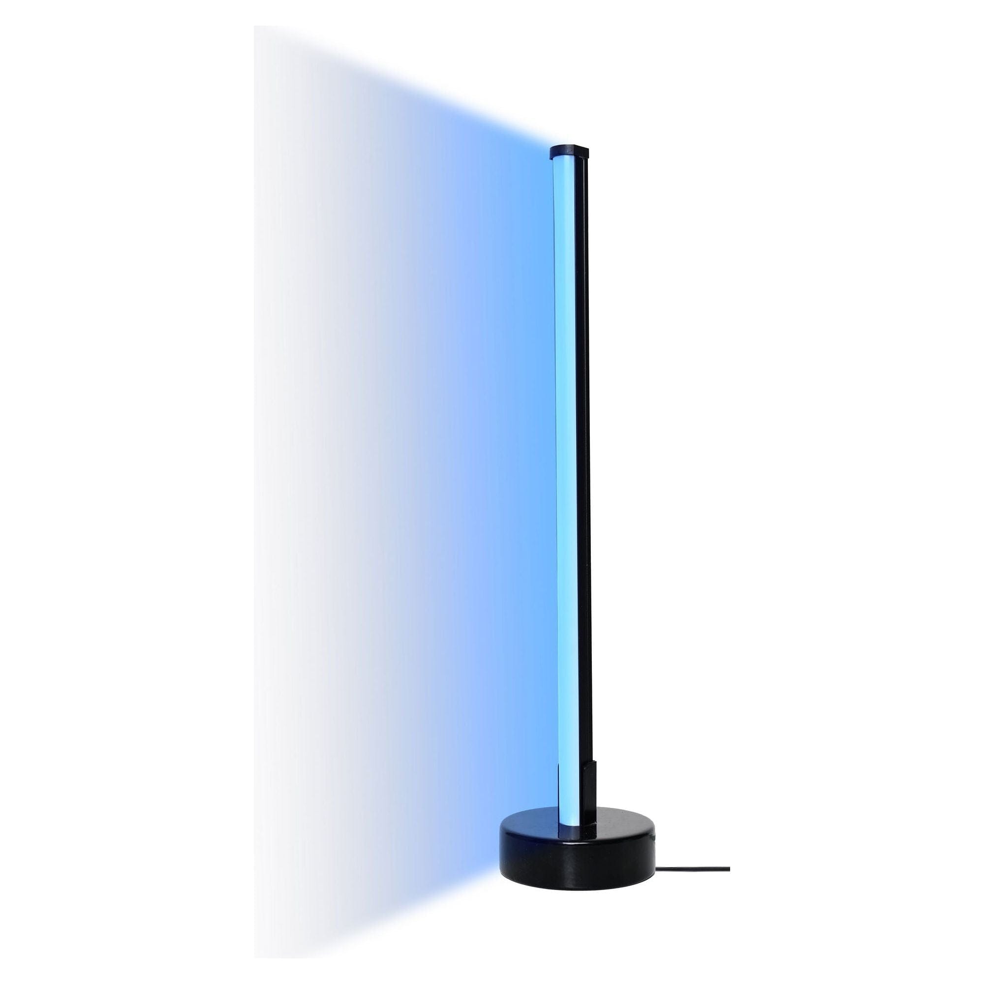 Veioza 395NGR1107, negru, metal, 10x45 cm