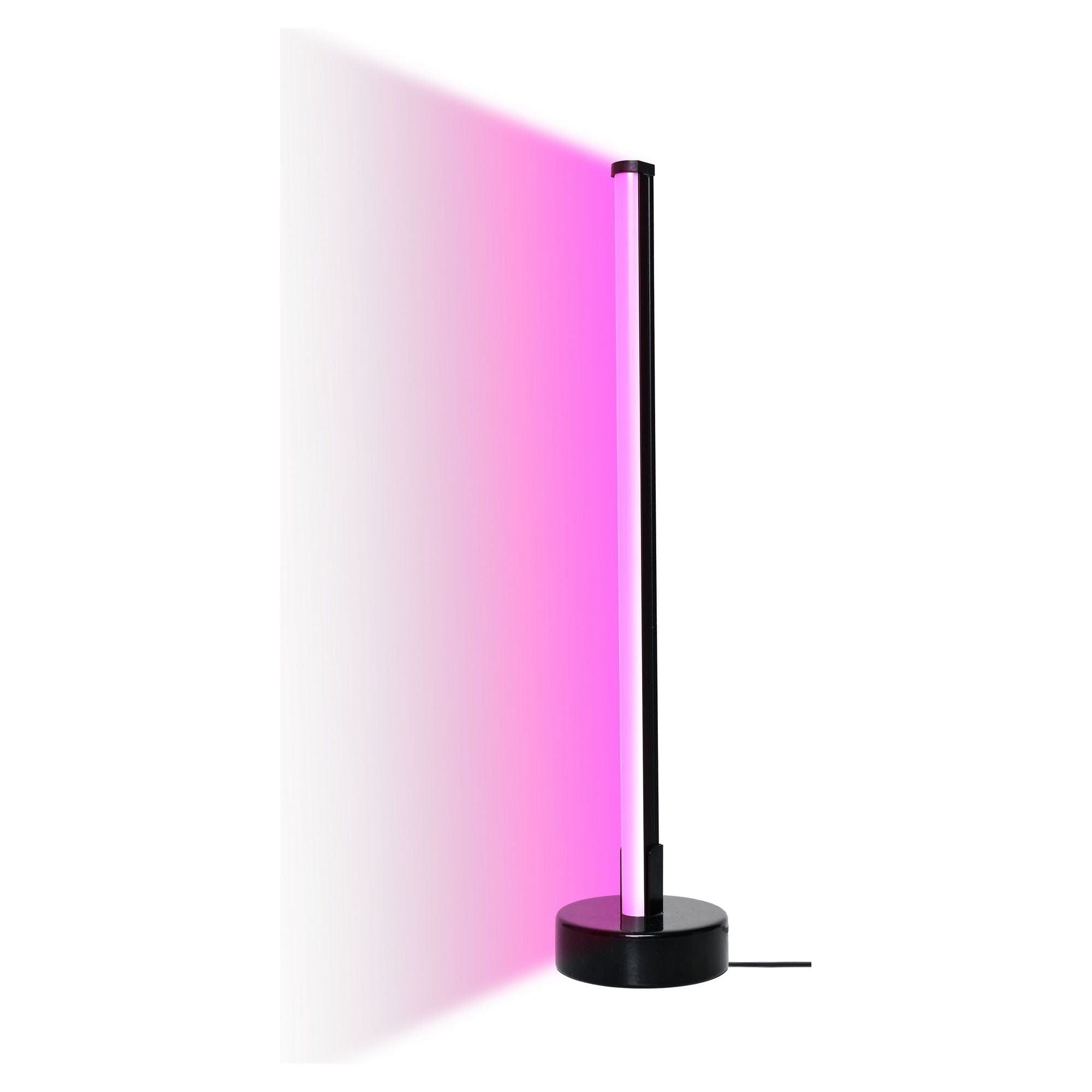 Veioza 395NGR1107, negru, metal, 10x45 cm