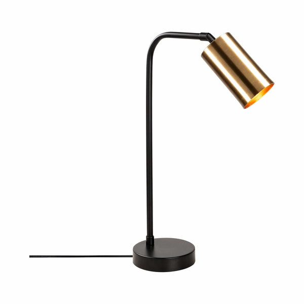Veioza EMEK 5081, auriu/negru, metal, 25x17x52 cm