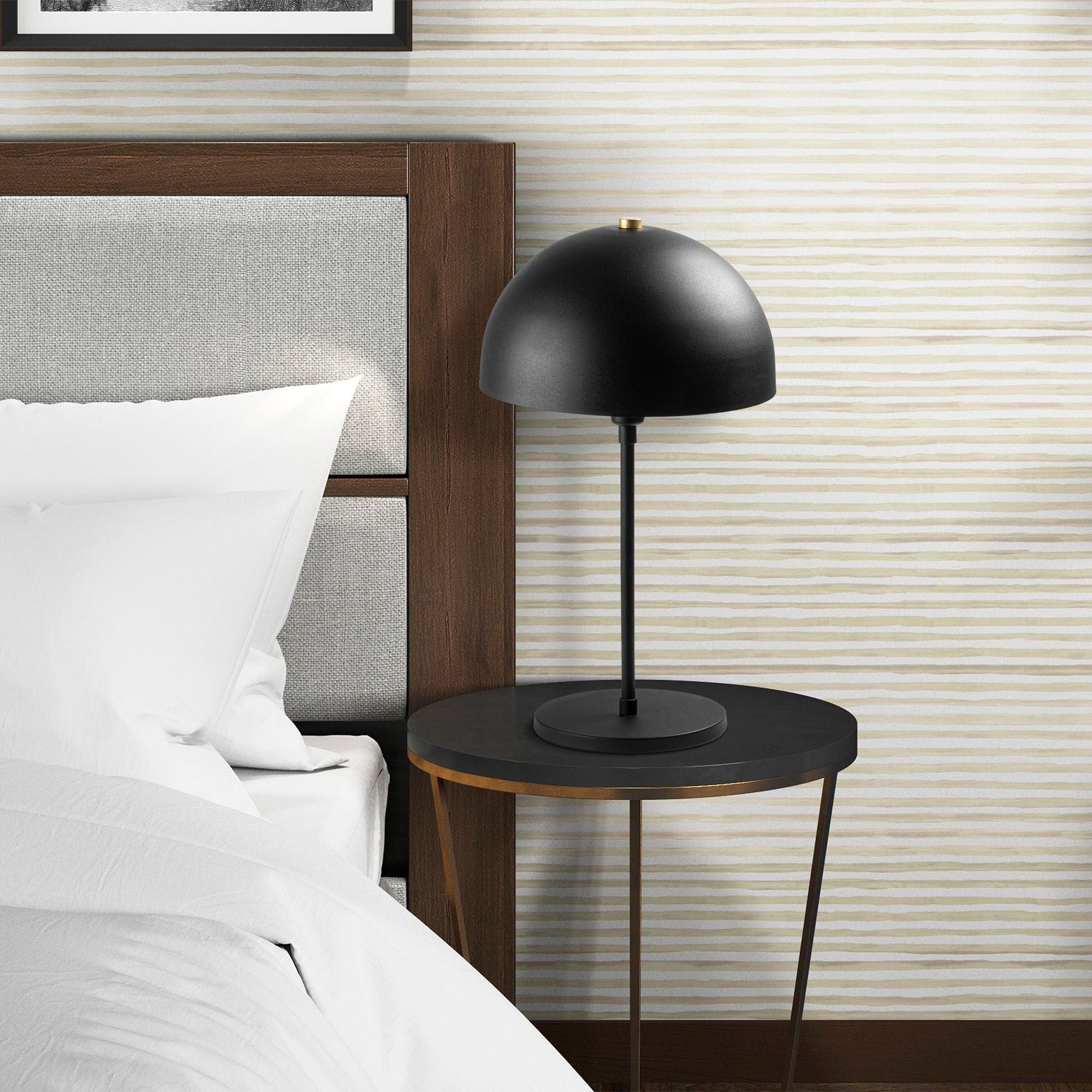 Veioza VARZAN 10856, negru, metal, 28x50 cm